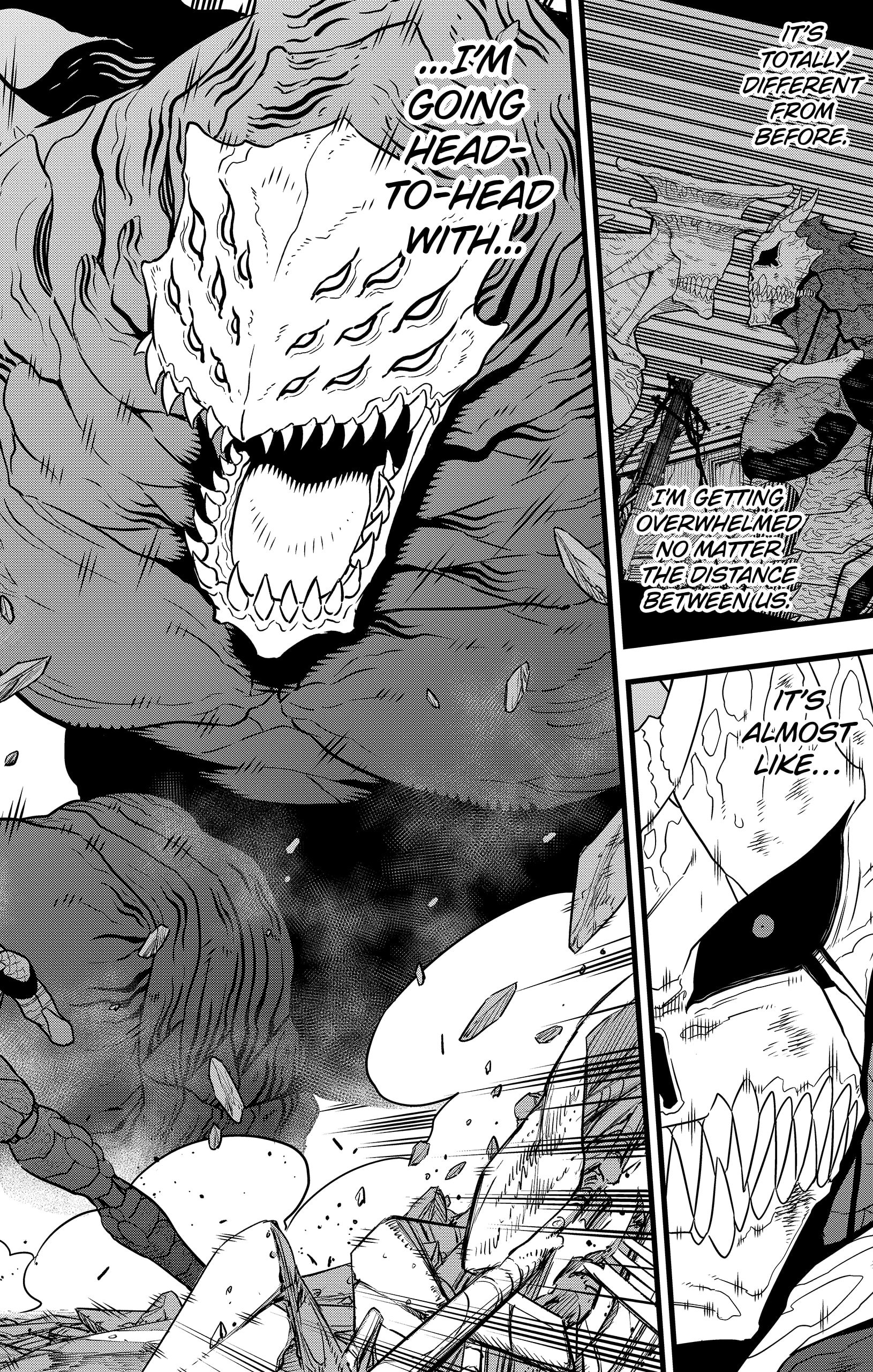 Kaiju No. 8, chapter 108