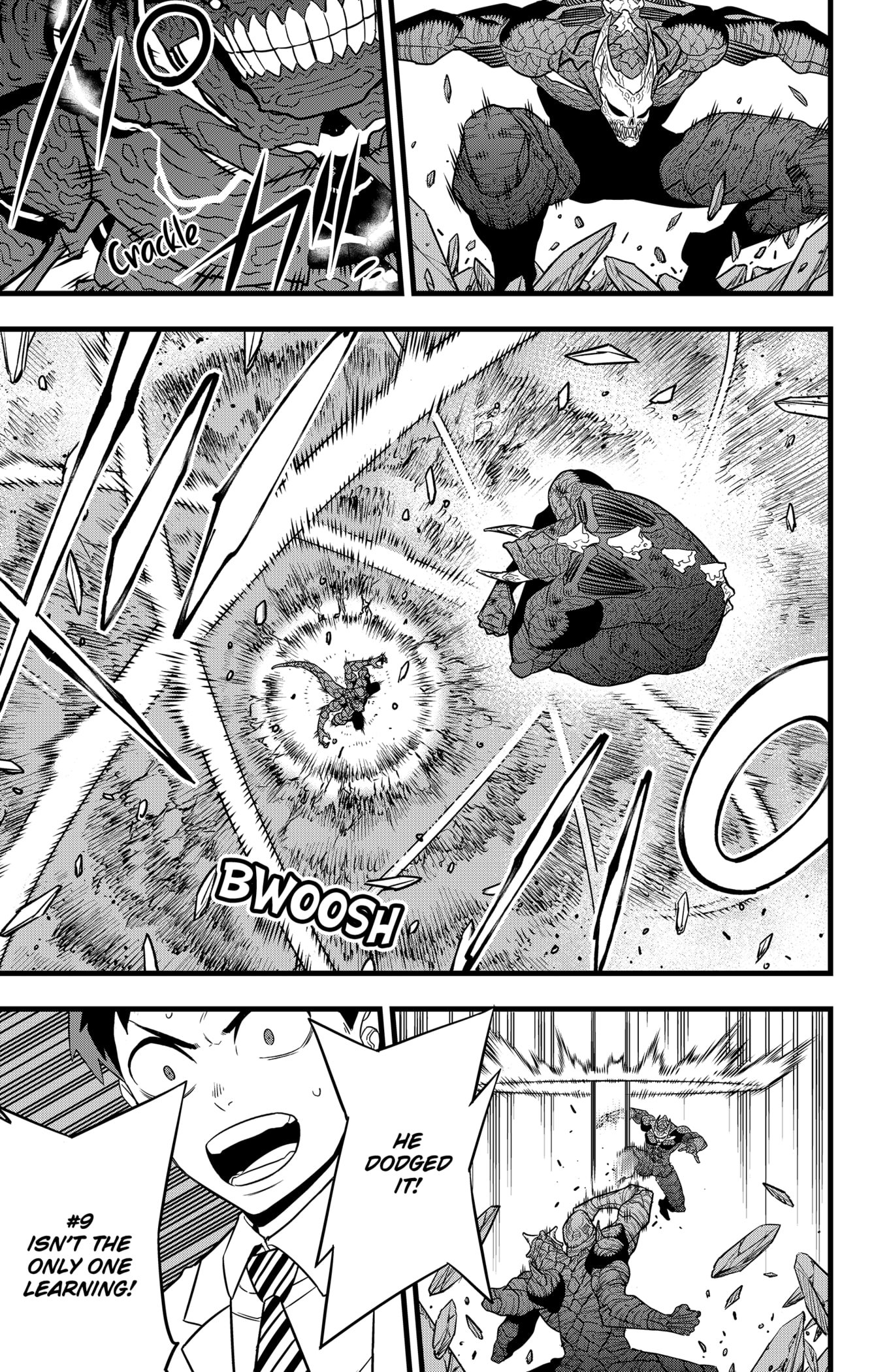 Kaiju No. 8, chapter 110