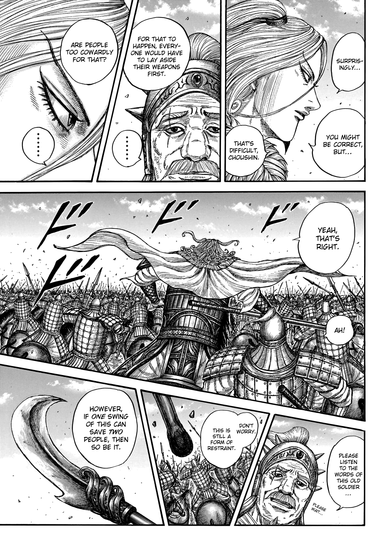 Kingdom, chapter 786