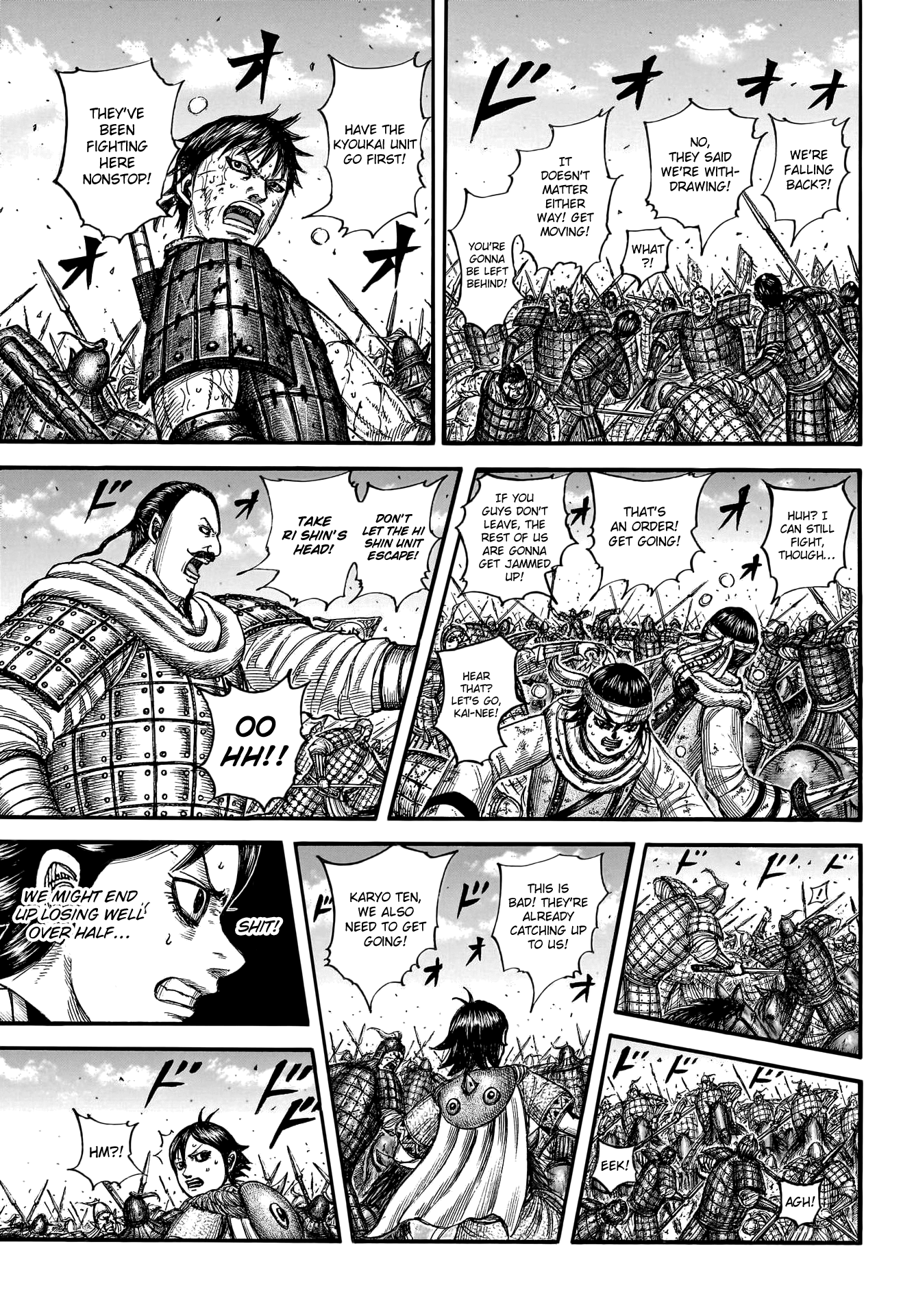 Kingdom, chapter 795