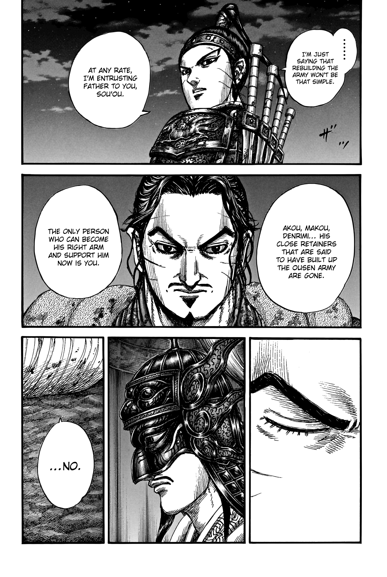 Kingdom, chapter 797