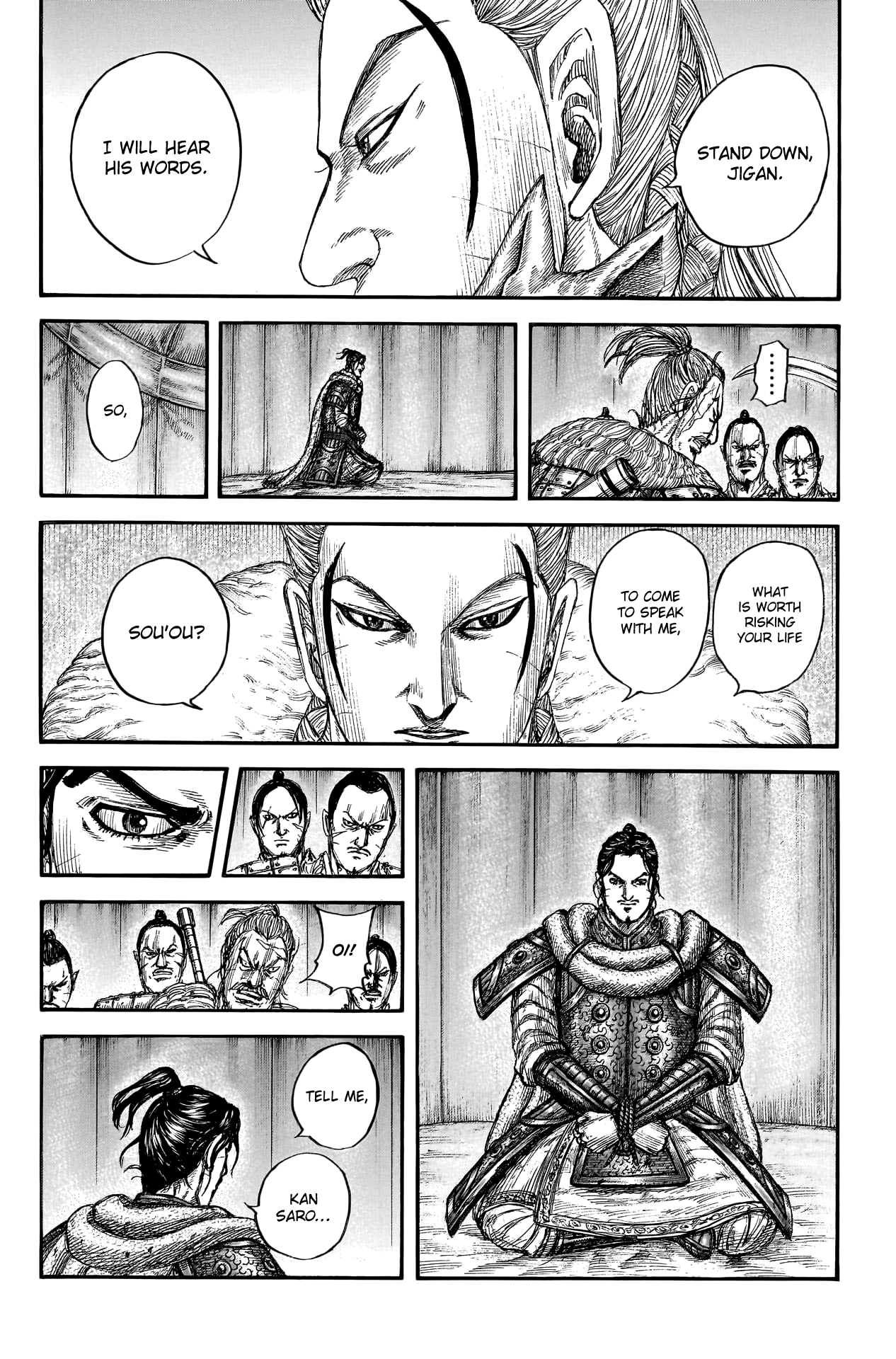 Kingdom, chapter 798