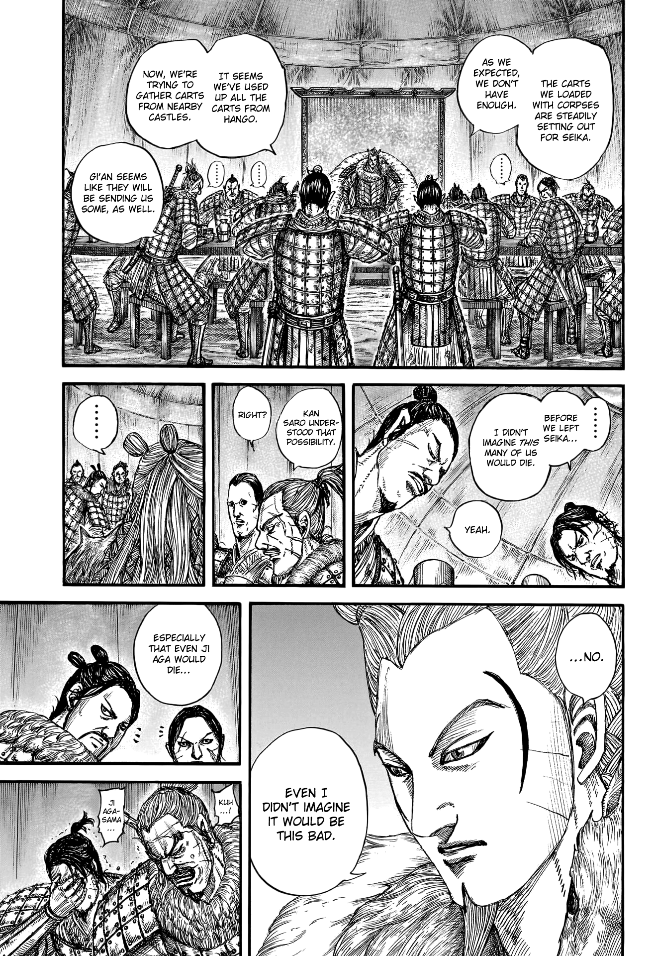 Kingdom, chapter 798