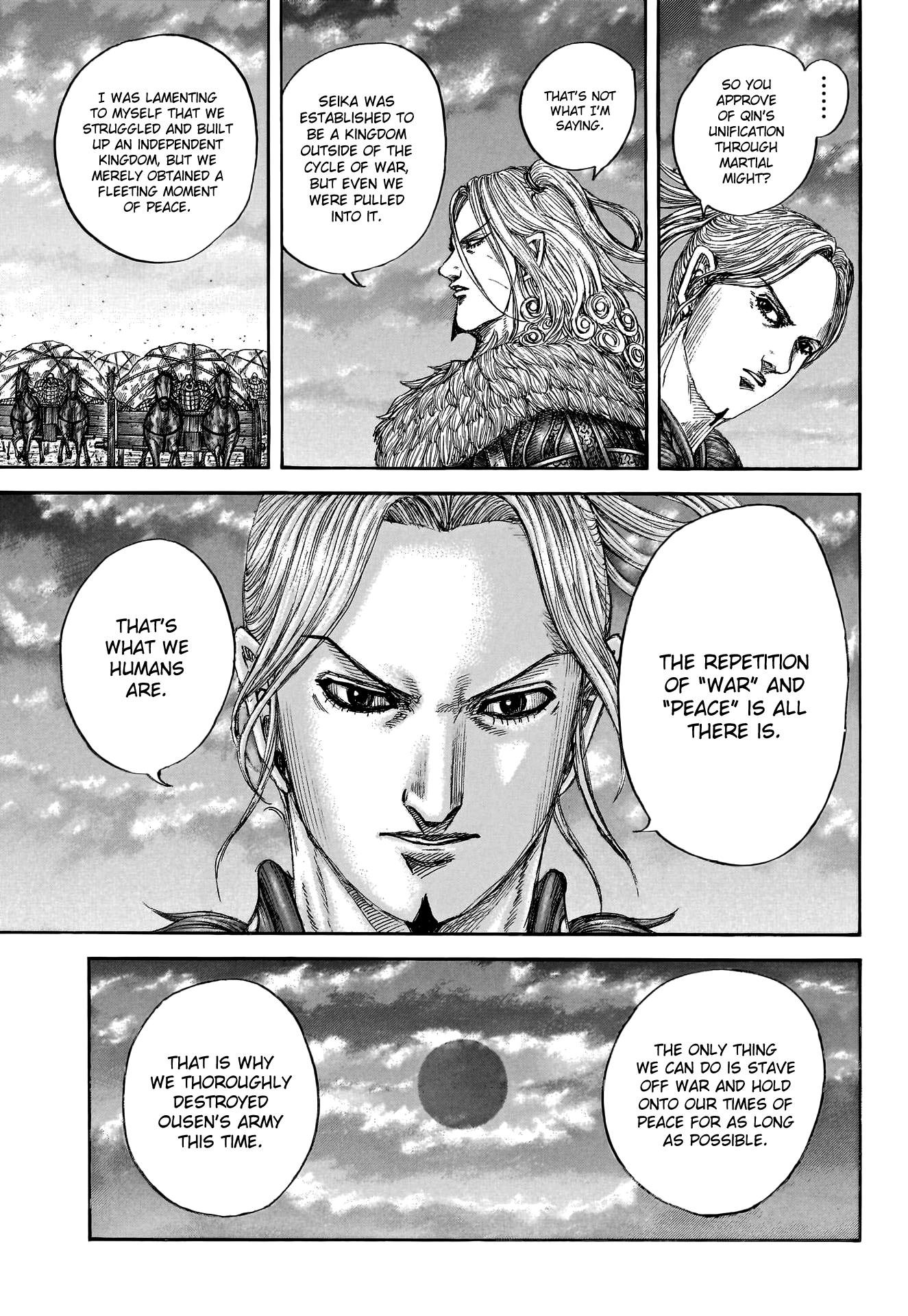 Kingdom, chapter 799