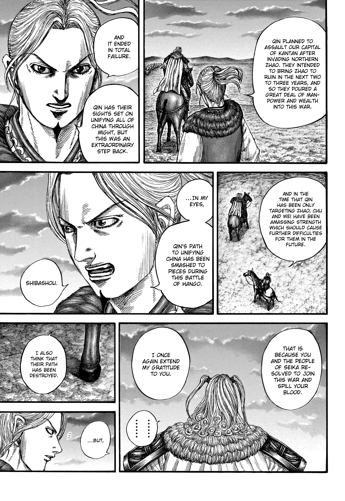 Kingdom, chapter 799