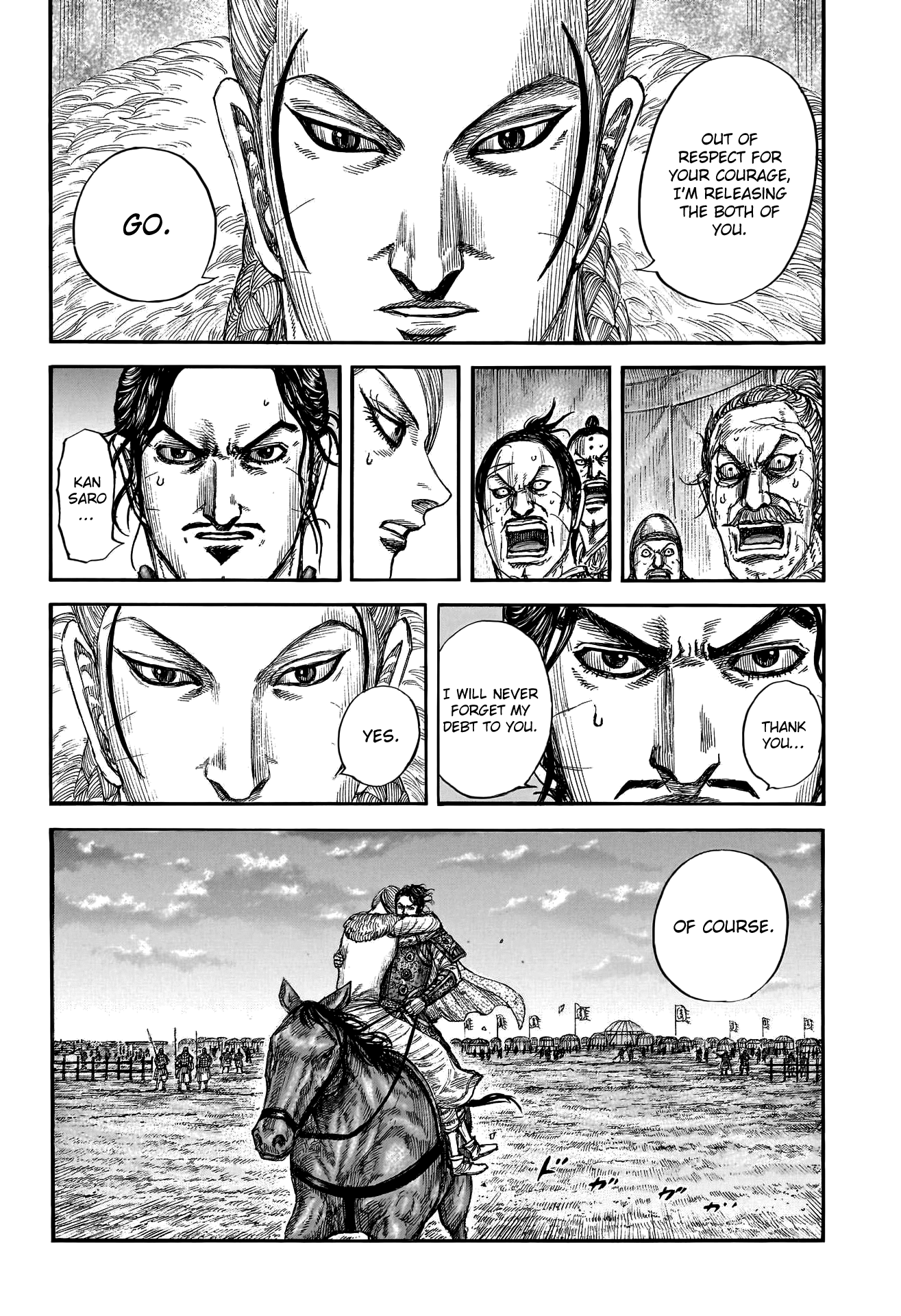 Kingdom, chapter 799