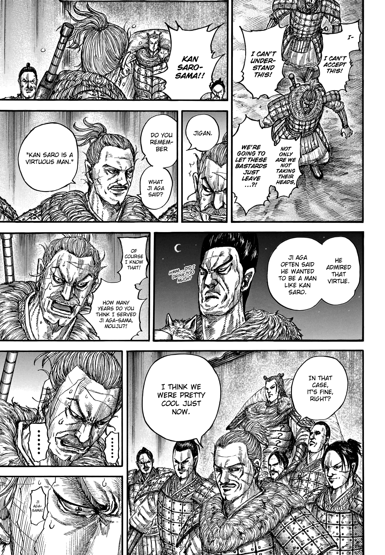 Kingdom, chapter 799