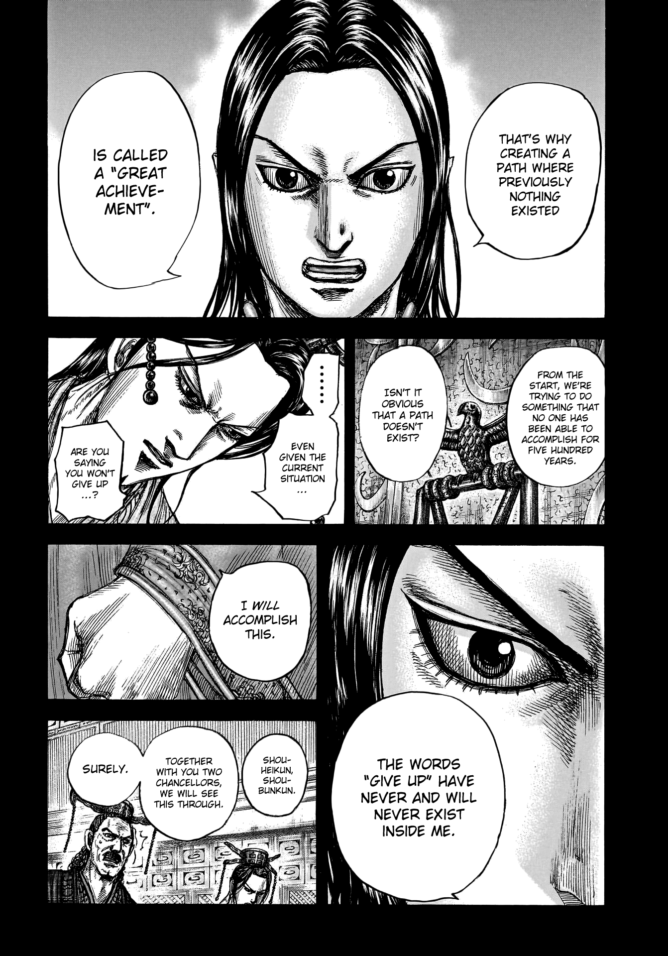 Kingdom, chapter 800