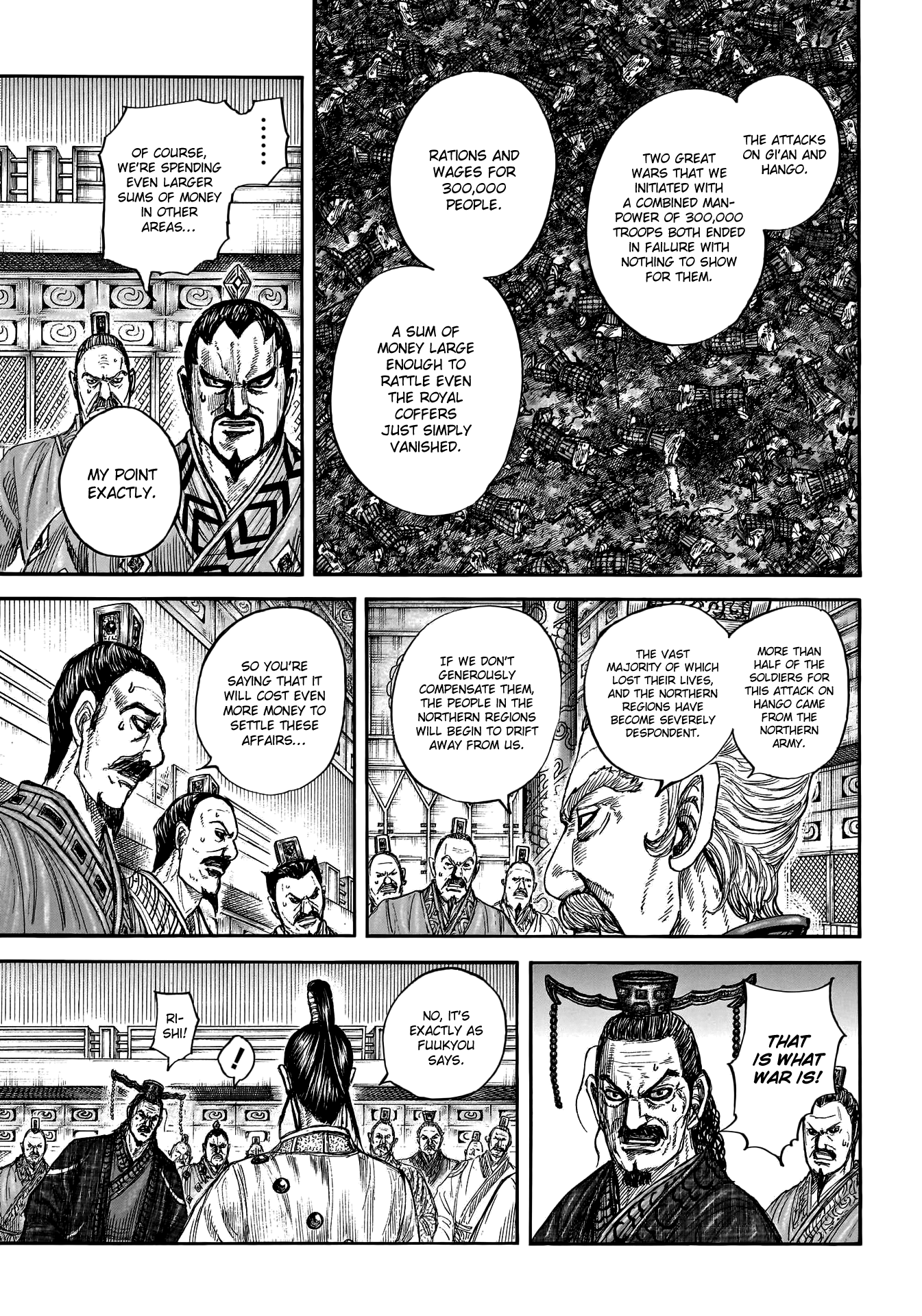 Kingdom, chapter 800