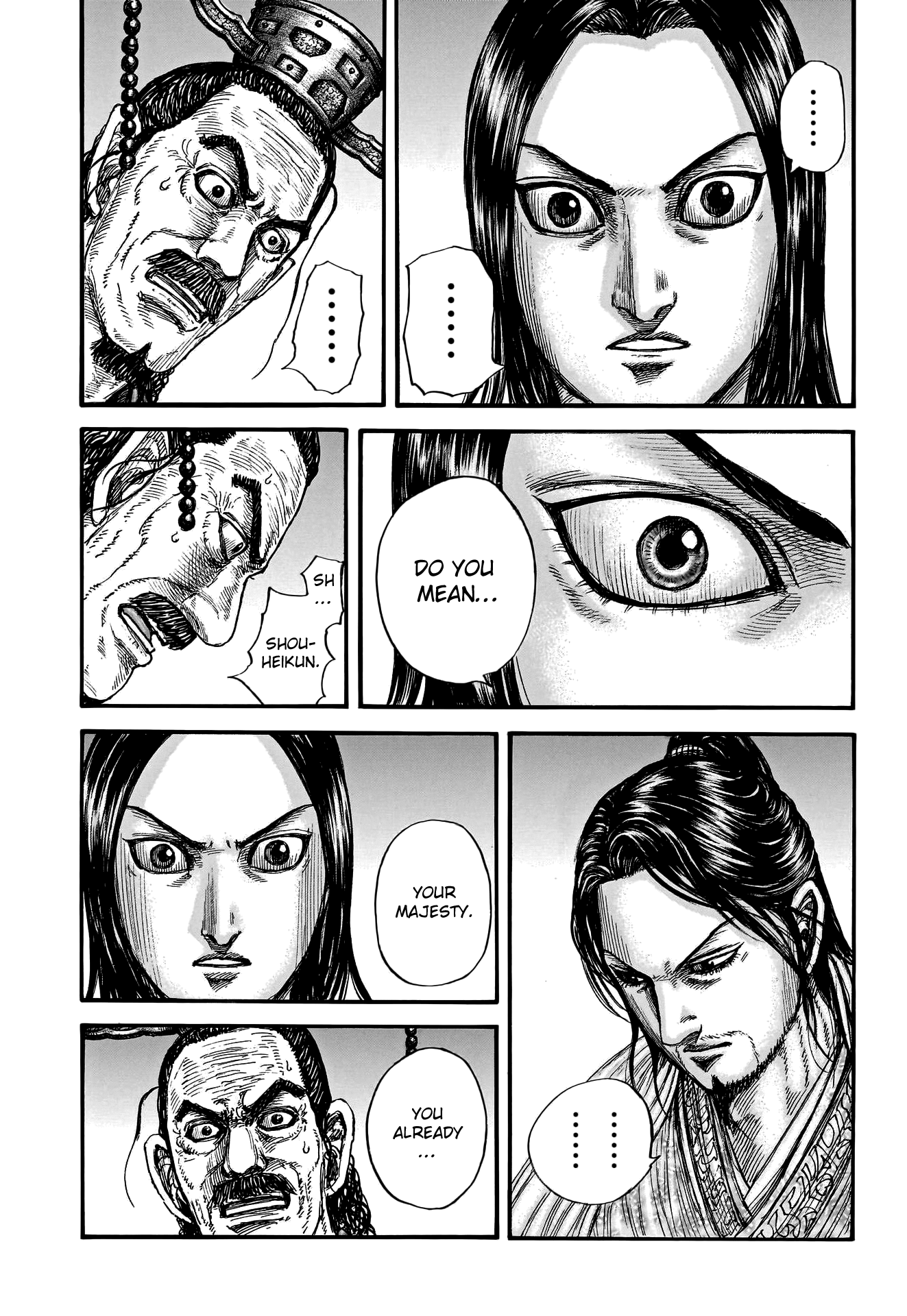 Kingdom, chapter 801