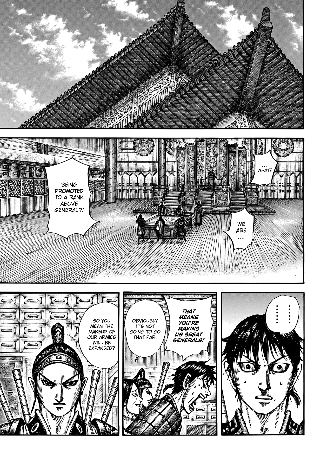 Kingdom, chapter 801