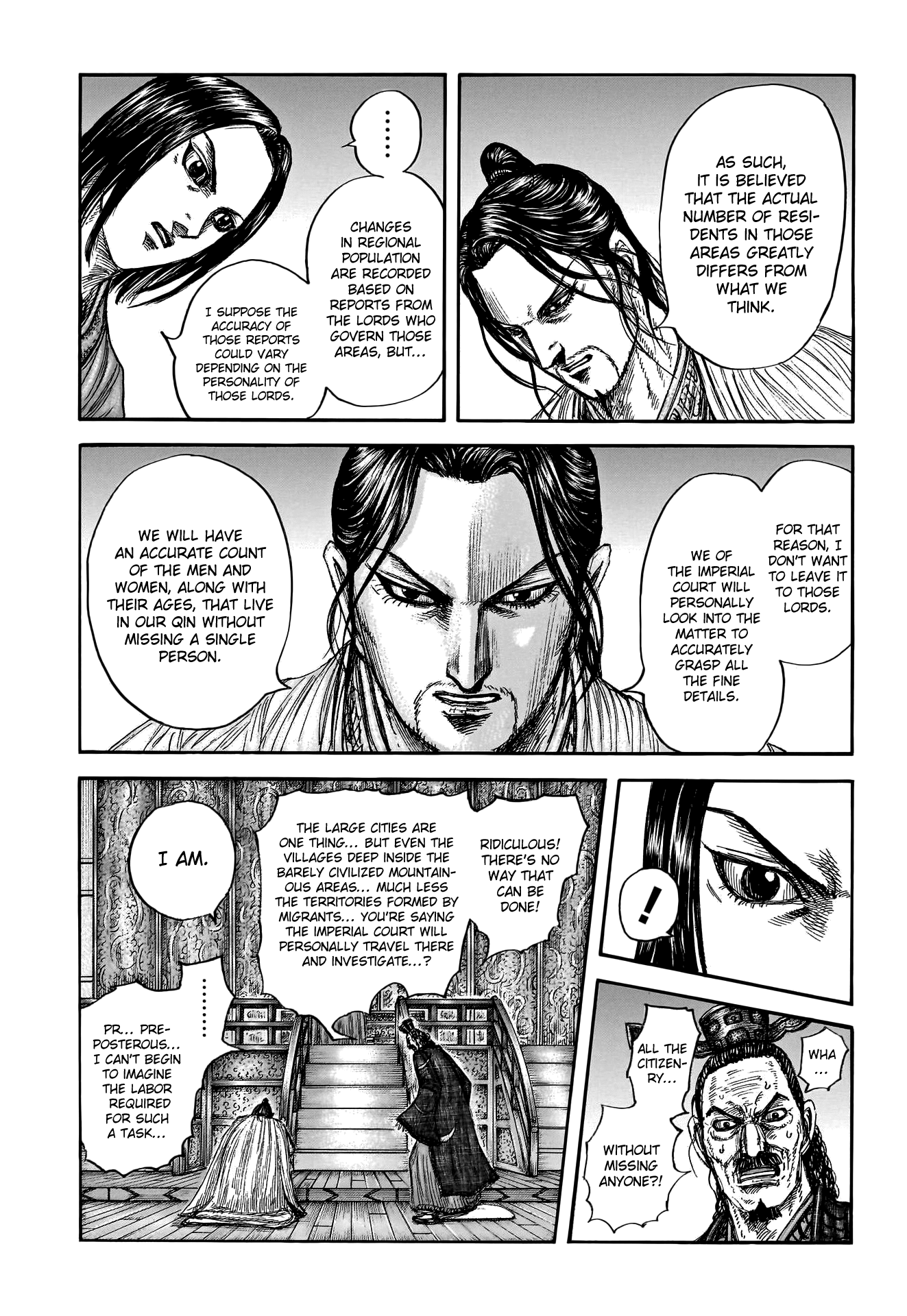 Kingdom, chapter 801