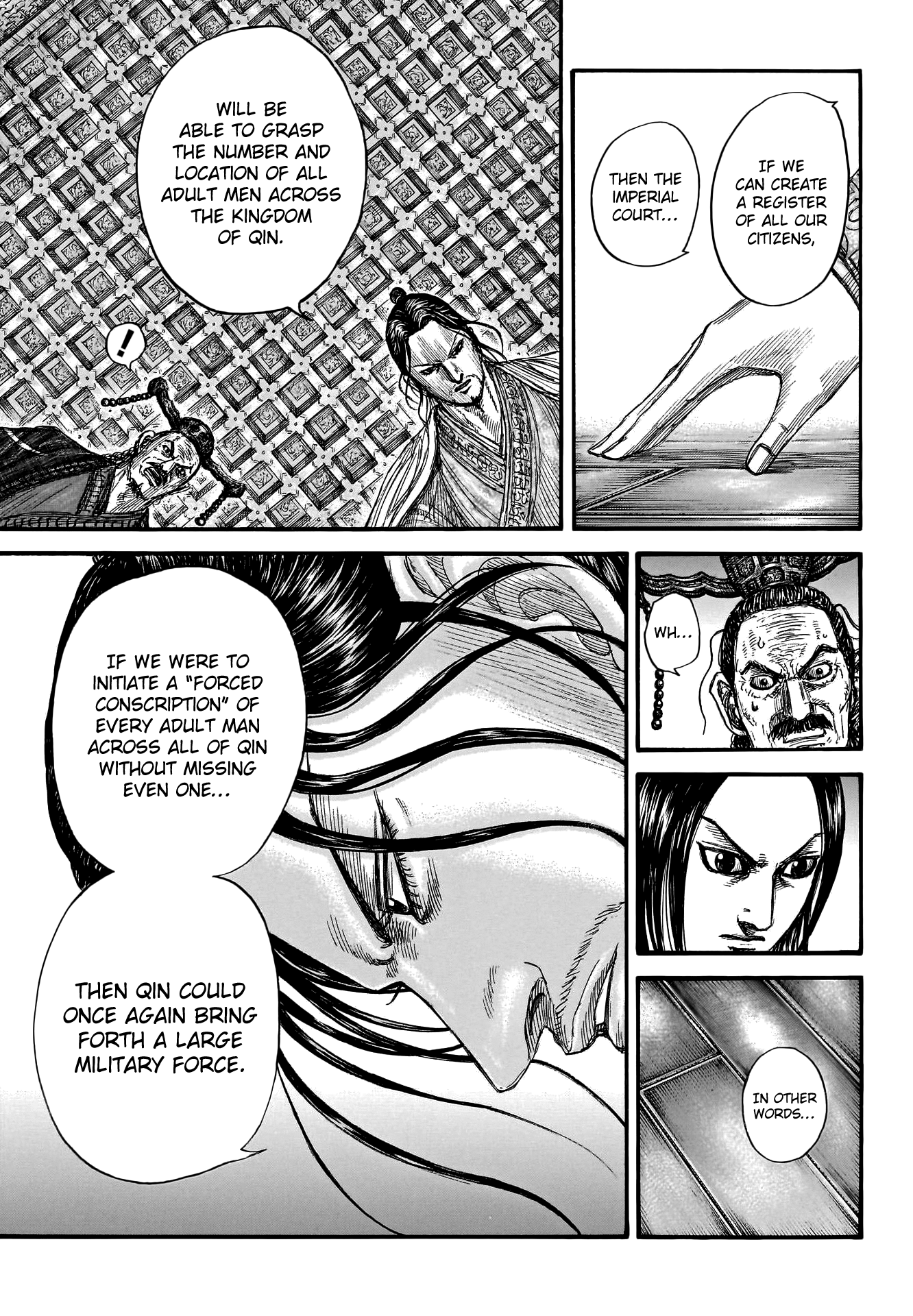 Kingdom, chapter 801