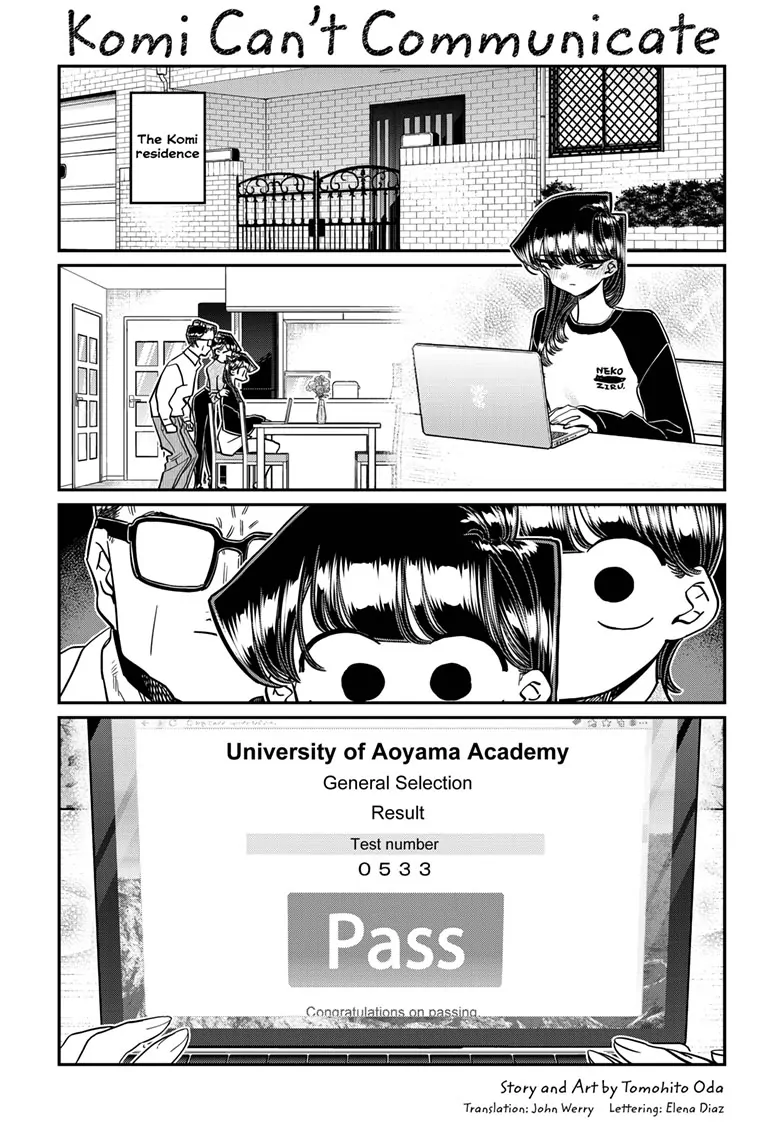 Komi Can't Communicate, Chapter 446