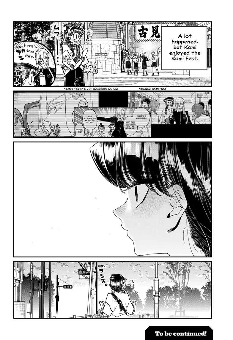 Komi Can't Communicate, Chapter 446