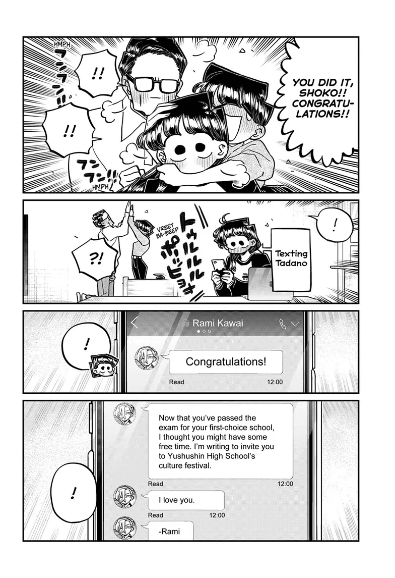 Komi Can't Communicate, Chapter 446