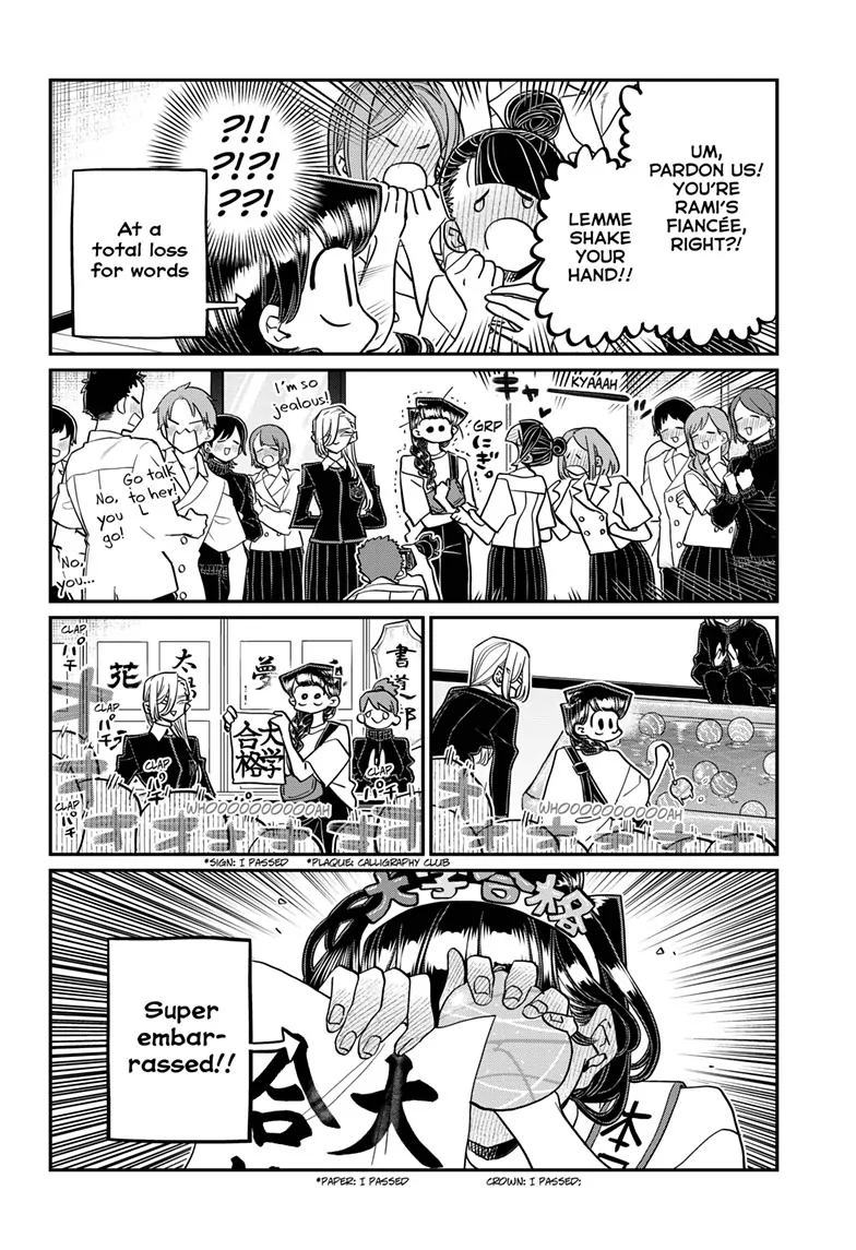 Komi Can't Communicate, Chapter 446