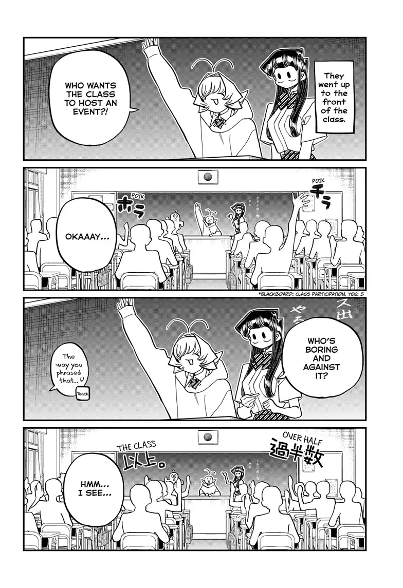 Komi Can't Communicate, Chapter 447