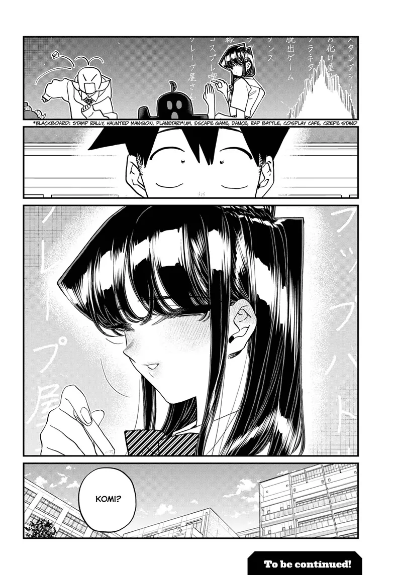 Komi Can't Communicate, Chapter 447