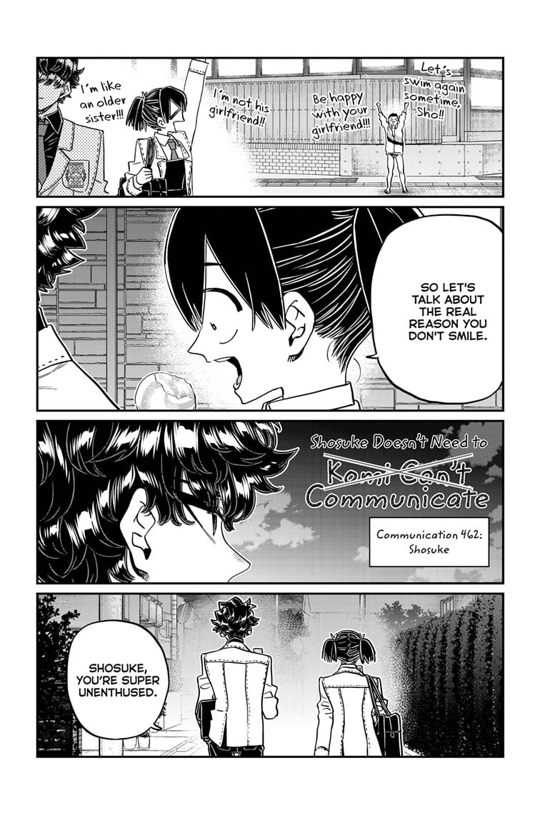 Komi Can’t Communicate, Chapter 462