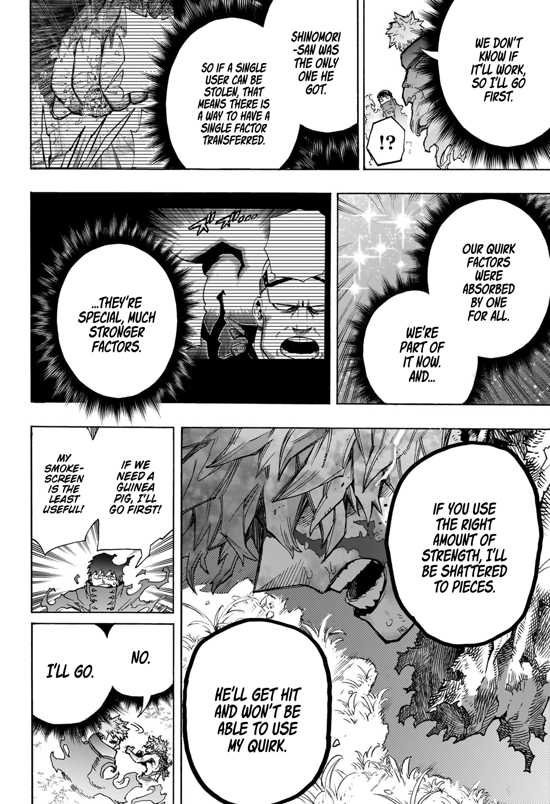 My Hero Academia, chapter 413