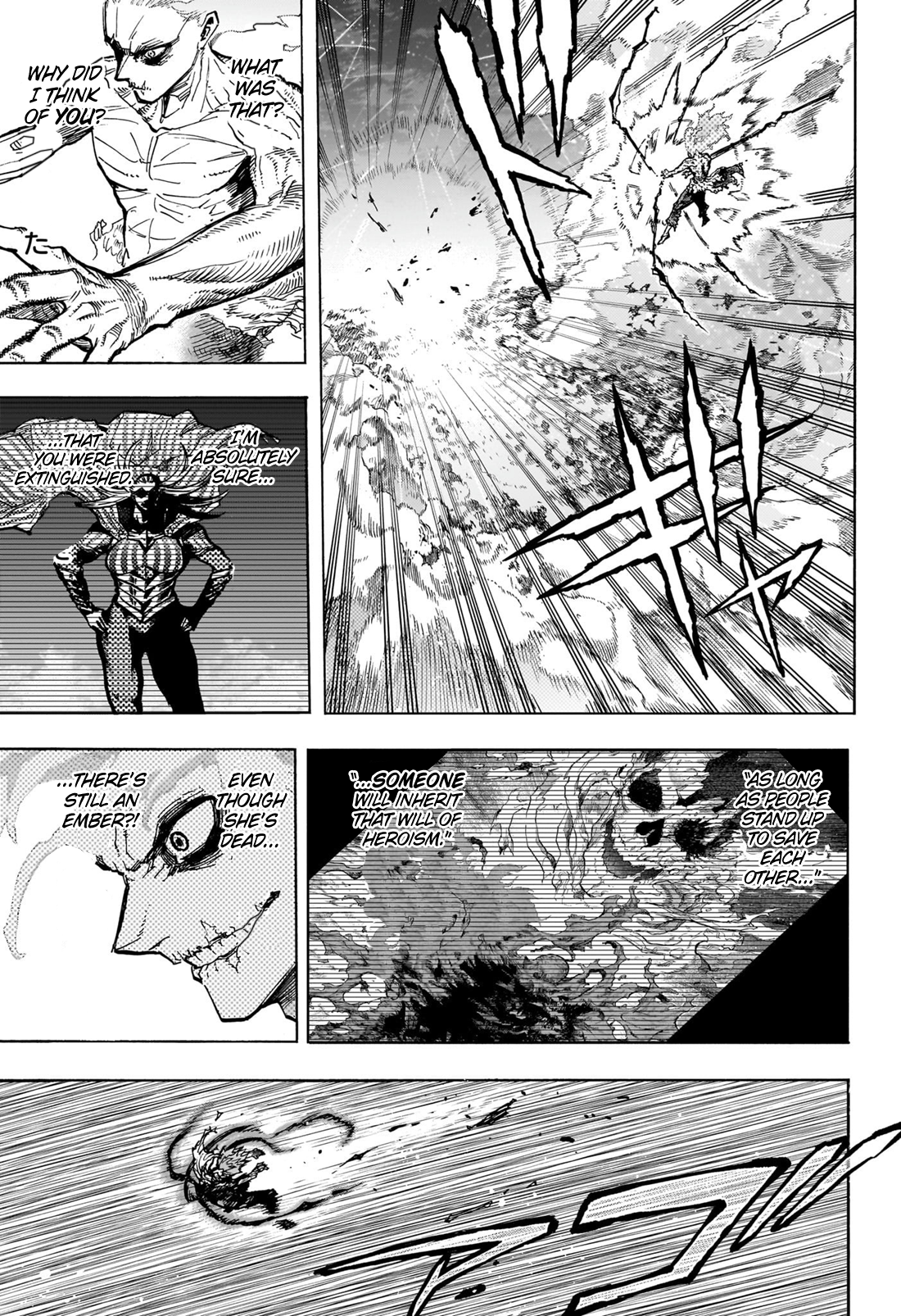 My Hero Academia, chapter 413