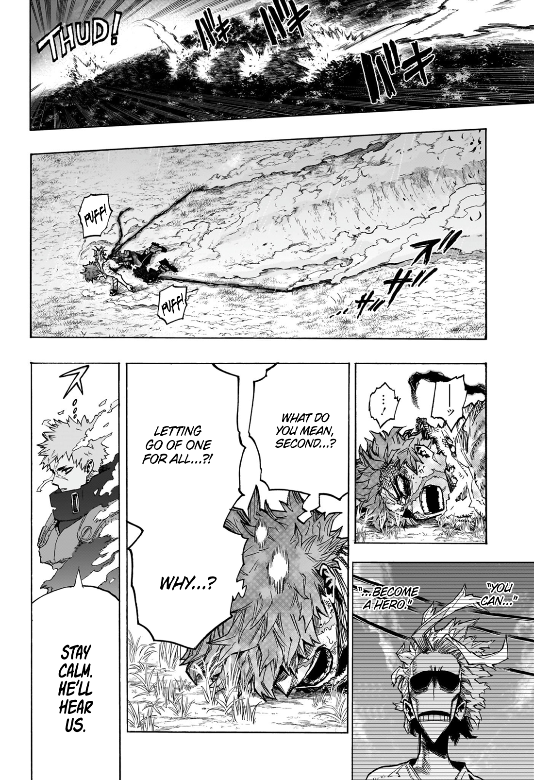 My Hero Academia, chapter 413