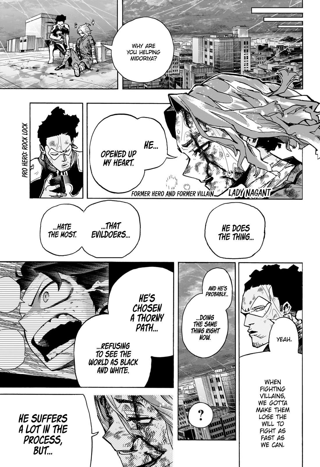 My Hero Academia, chapter 416