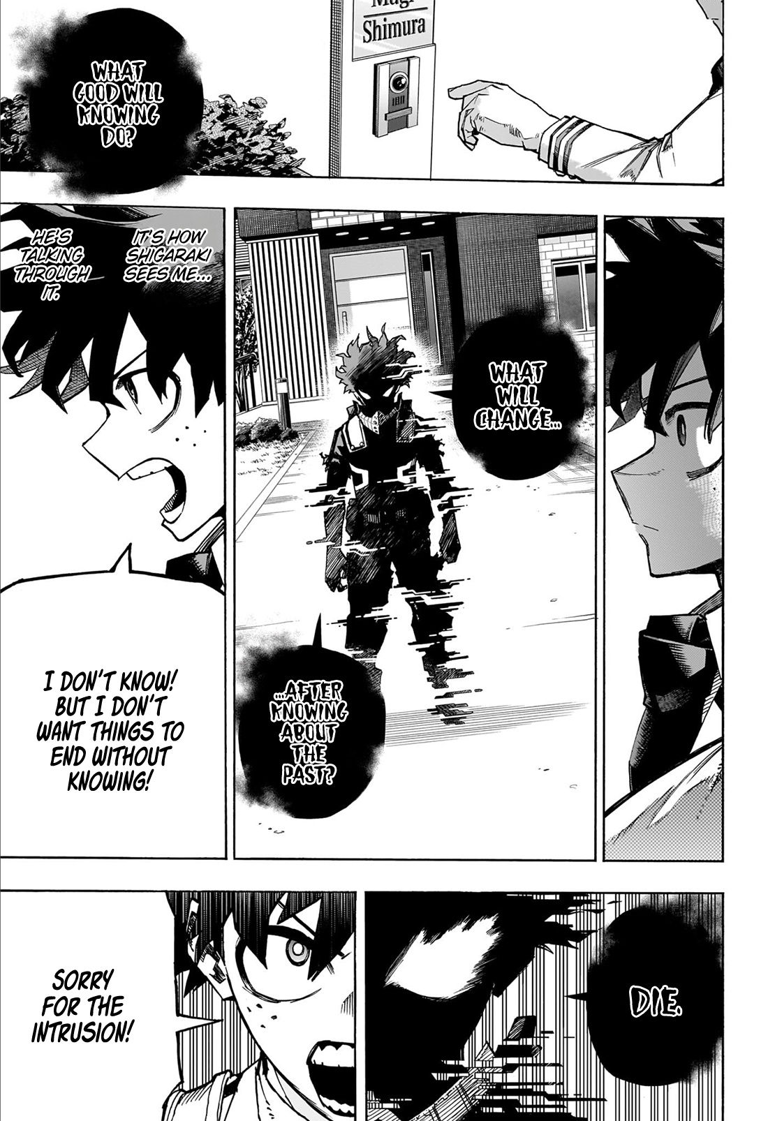 My Hero Academia, chapter 417