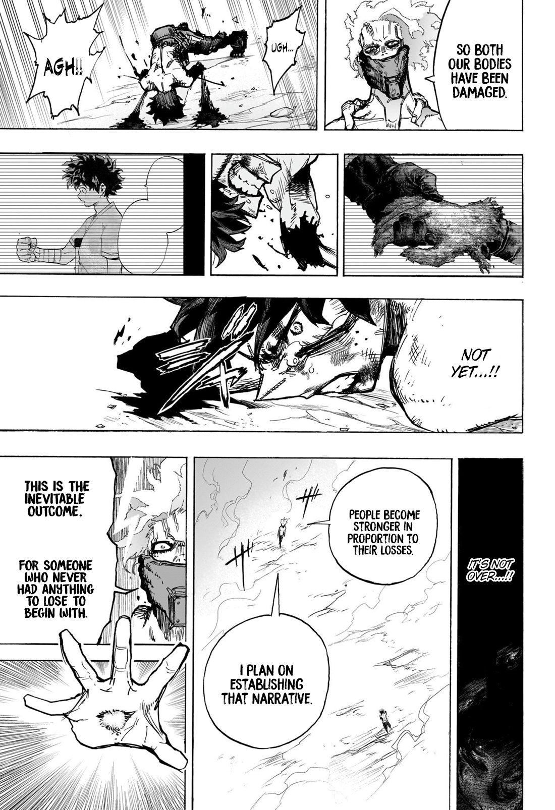 My Hero Academia, chapter 419