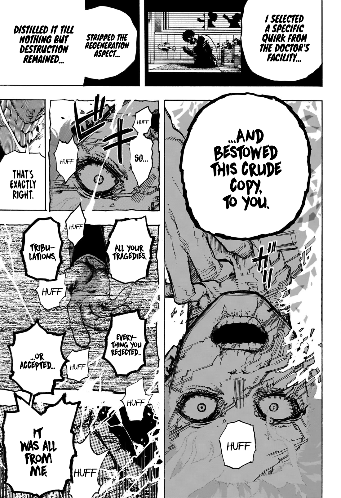 My Hero Academia, chapter 419