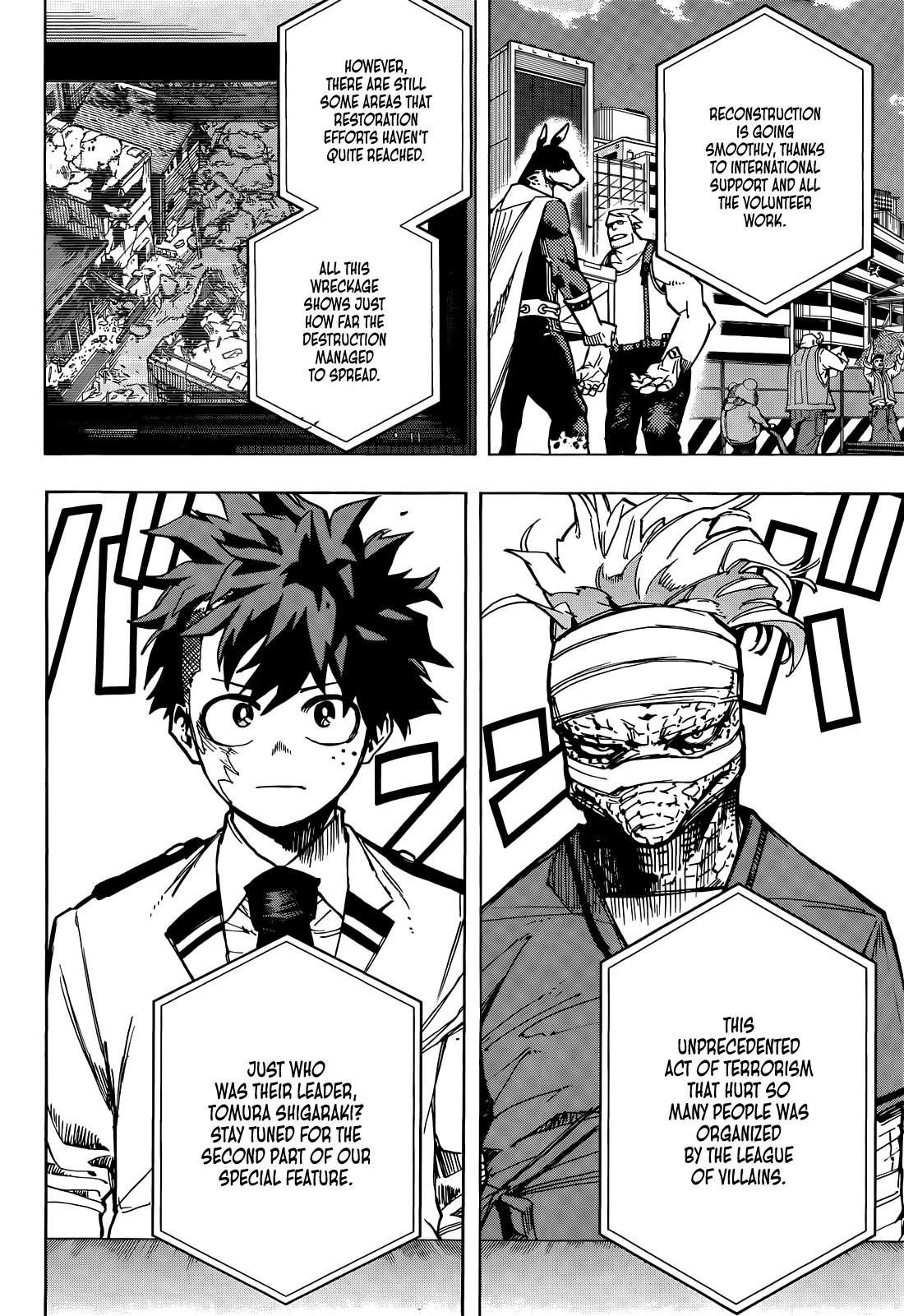 My Hero Academia, chapter 427