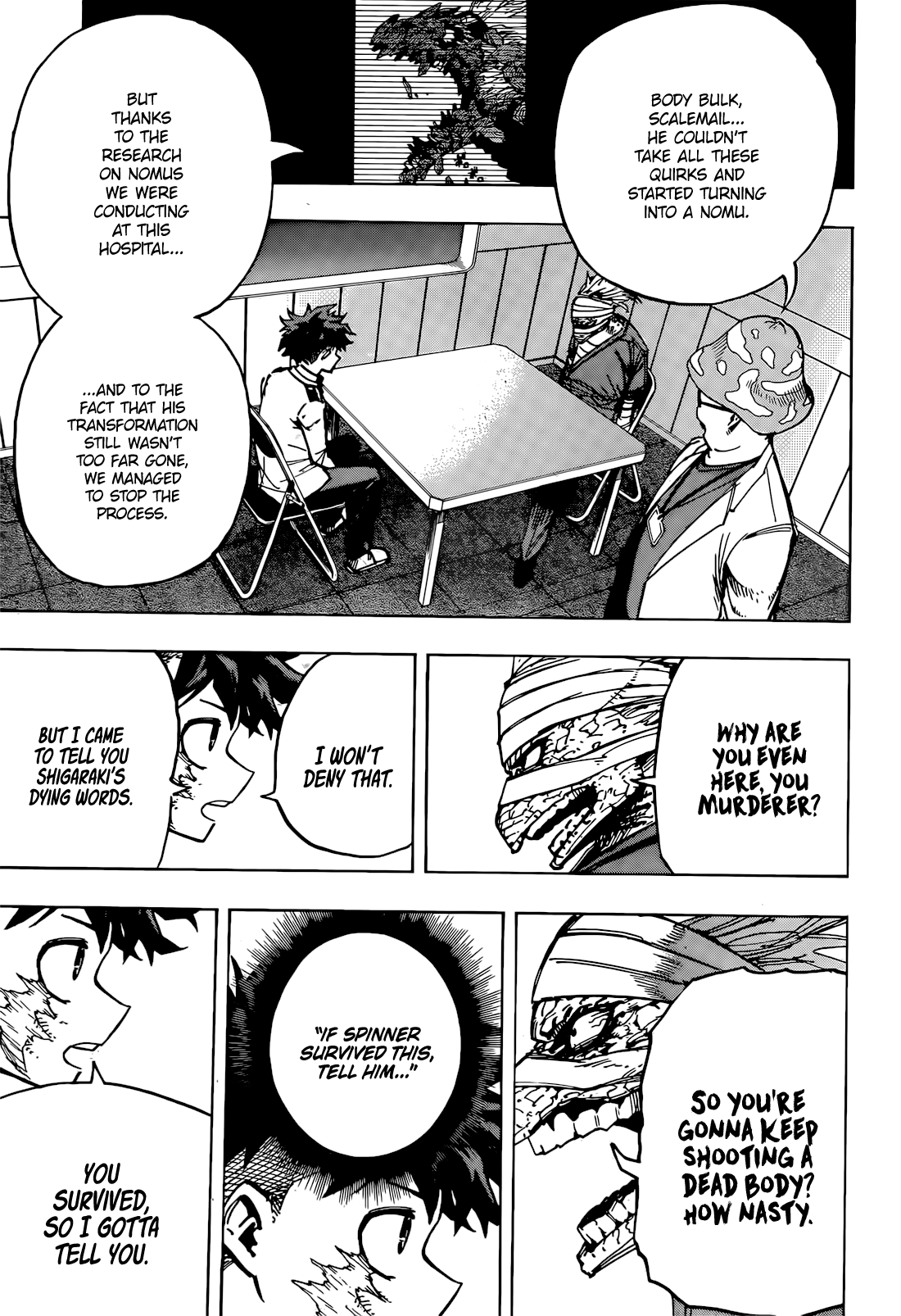 My Hero Academia, chapter 427