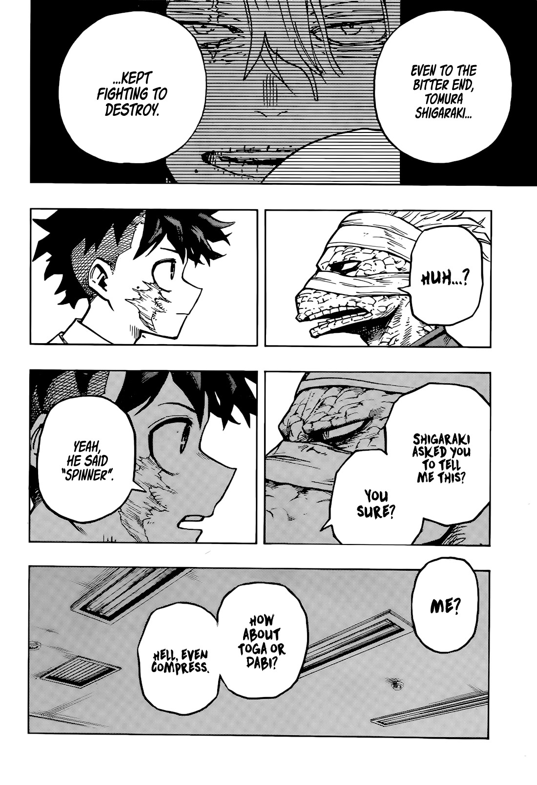 My Hero Academia, chapter 427