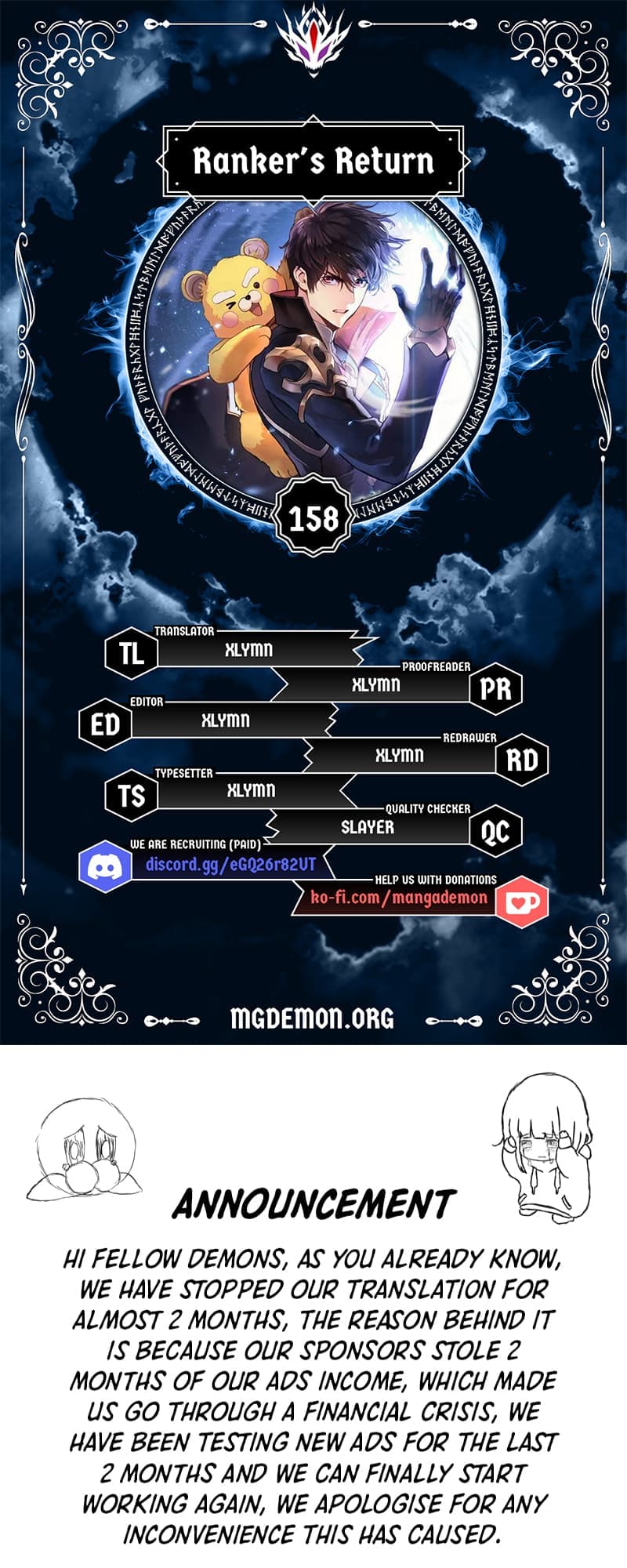 Ranker’s Return (Remake), Chapter 158