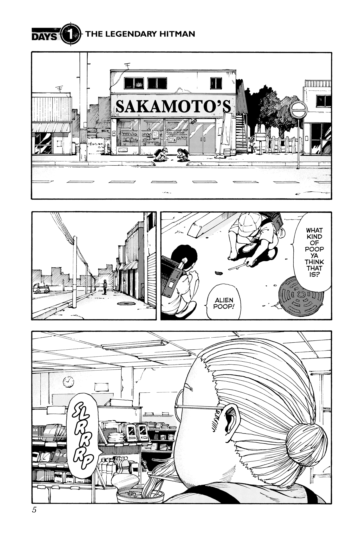 Sakamoto Days, chapter 1