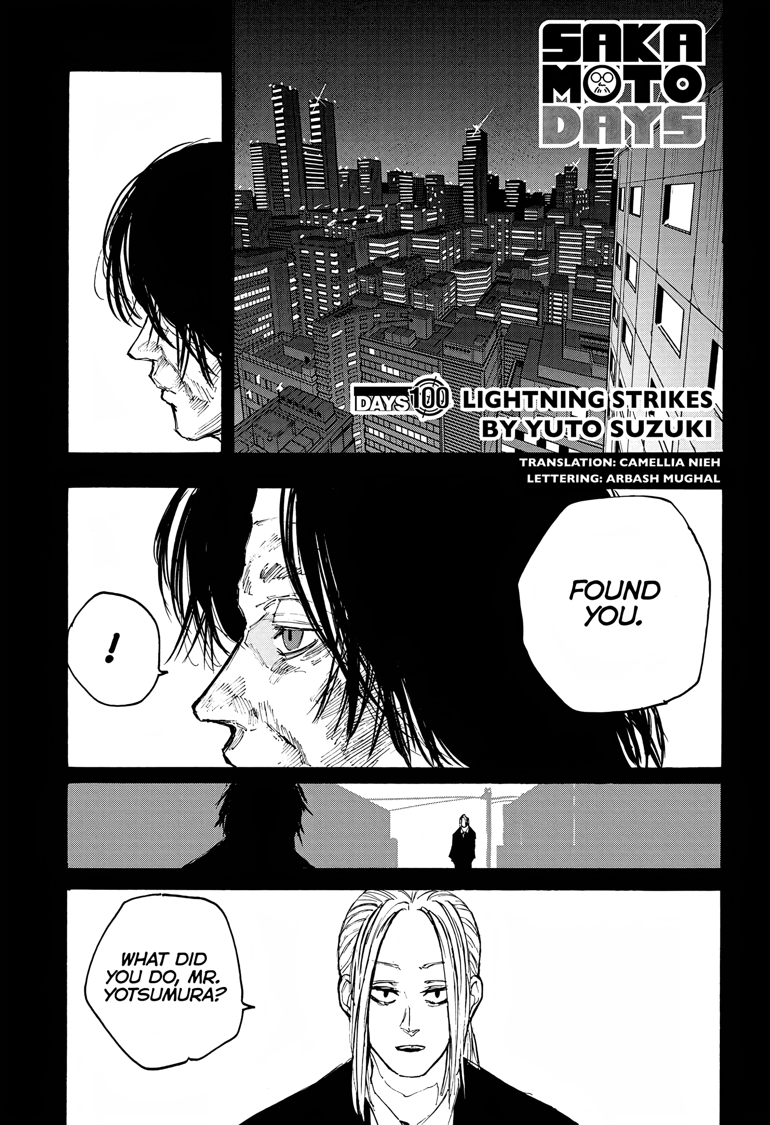 Sakamoto Days, chapter 100