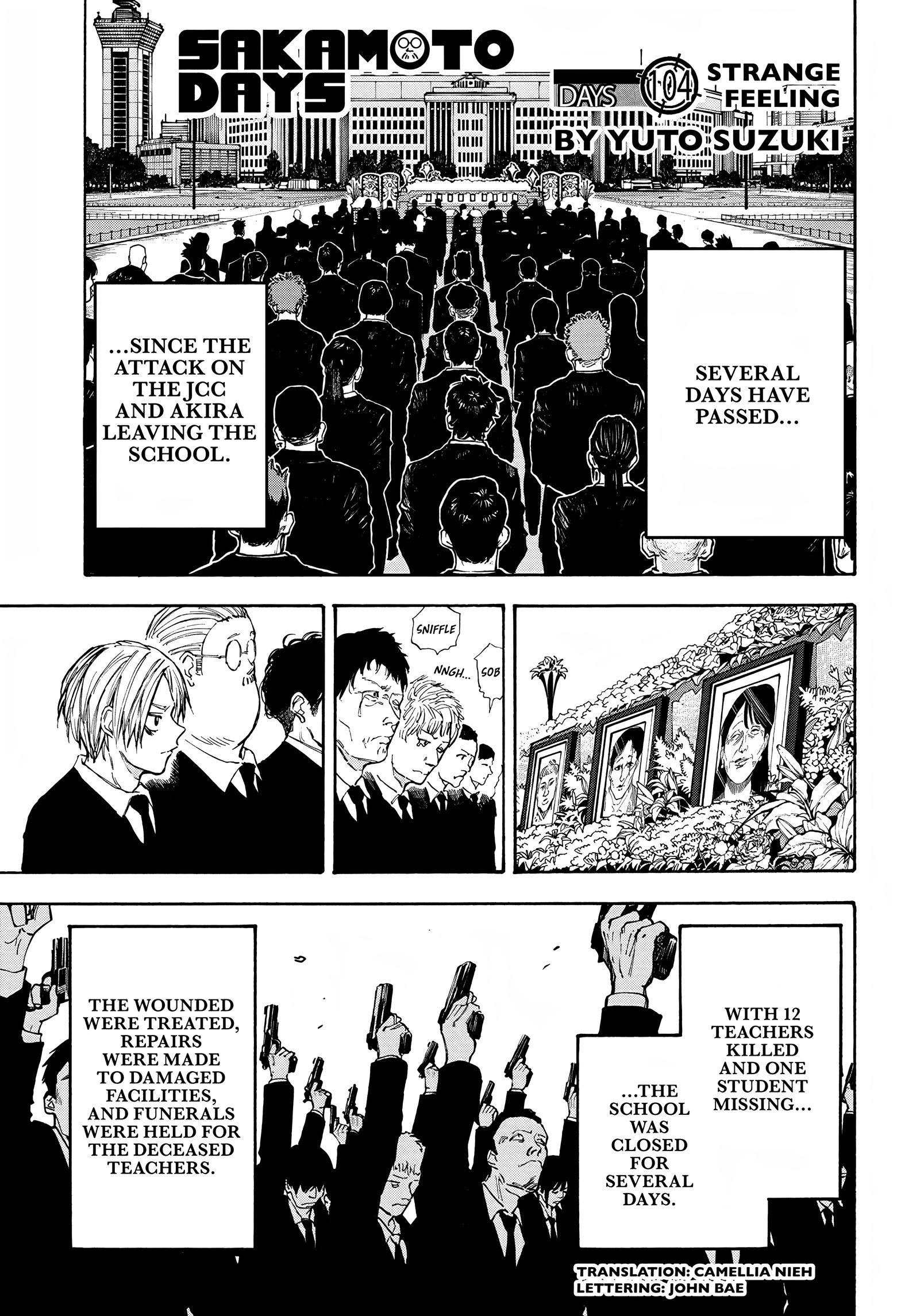 Sakamoto Days, chapter 104