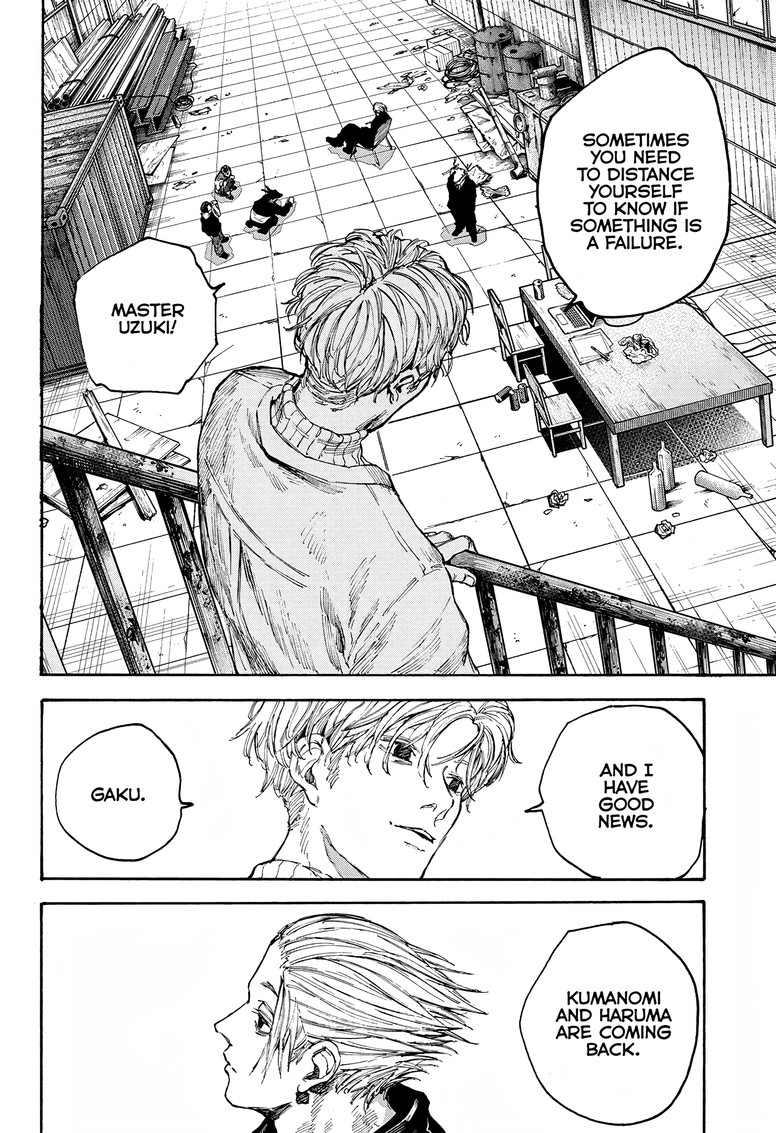 Sakamoto Days, chapter 104