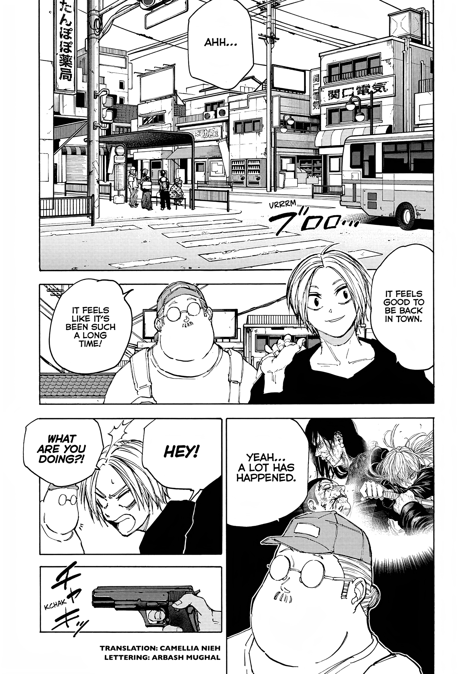 Sakamoto Days, chapter 105