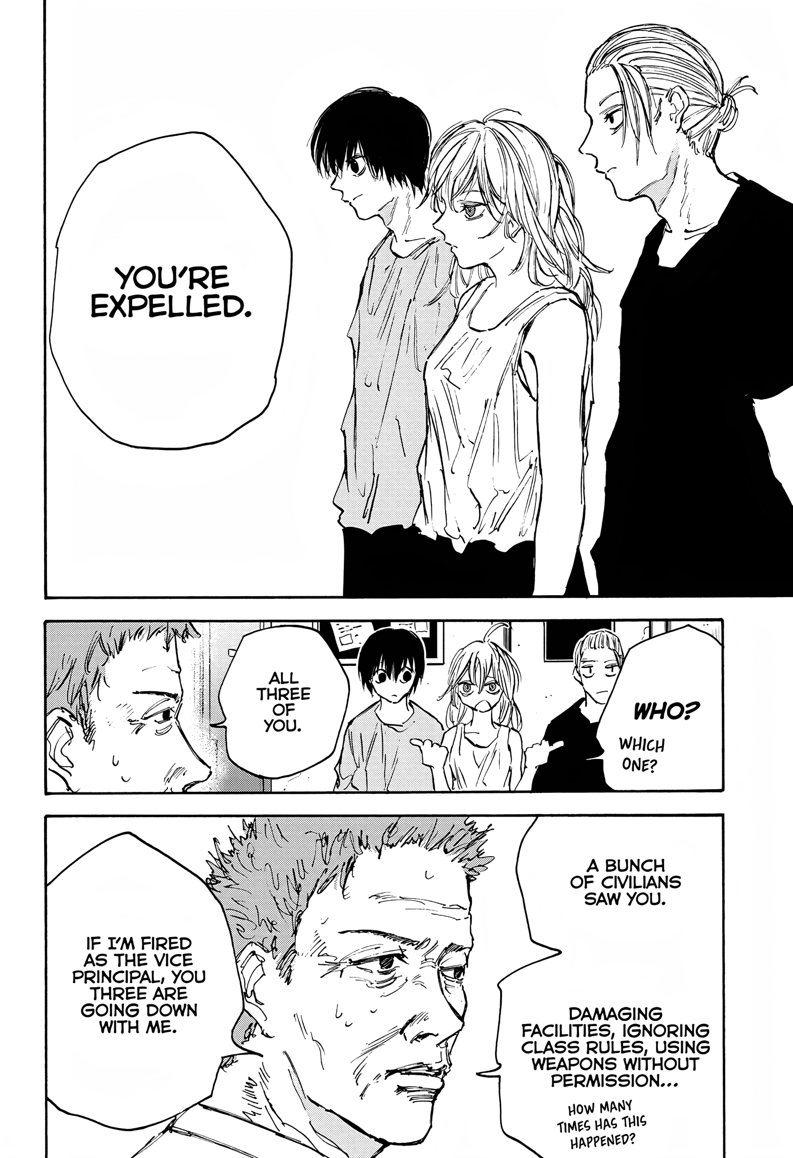 Sakamoto Days, chapter 107