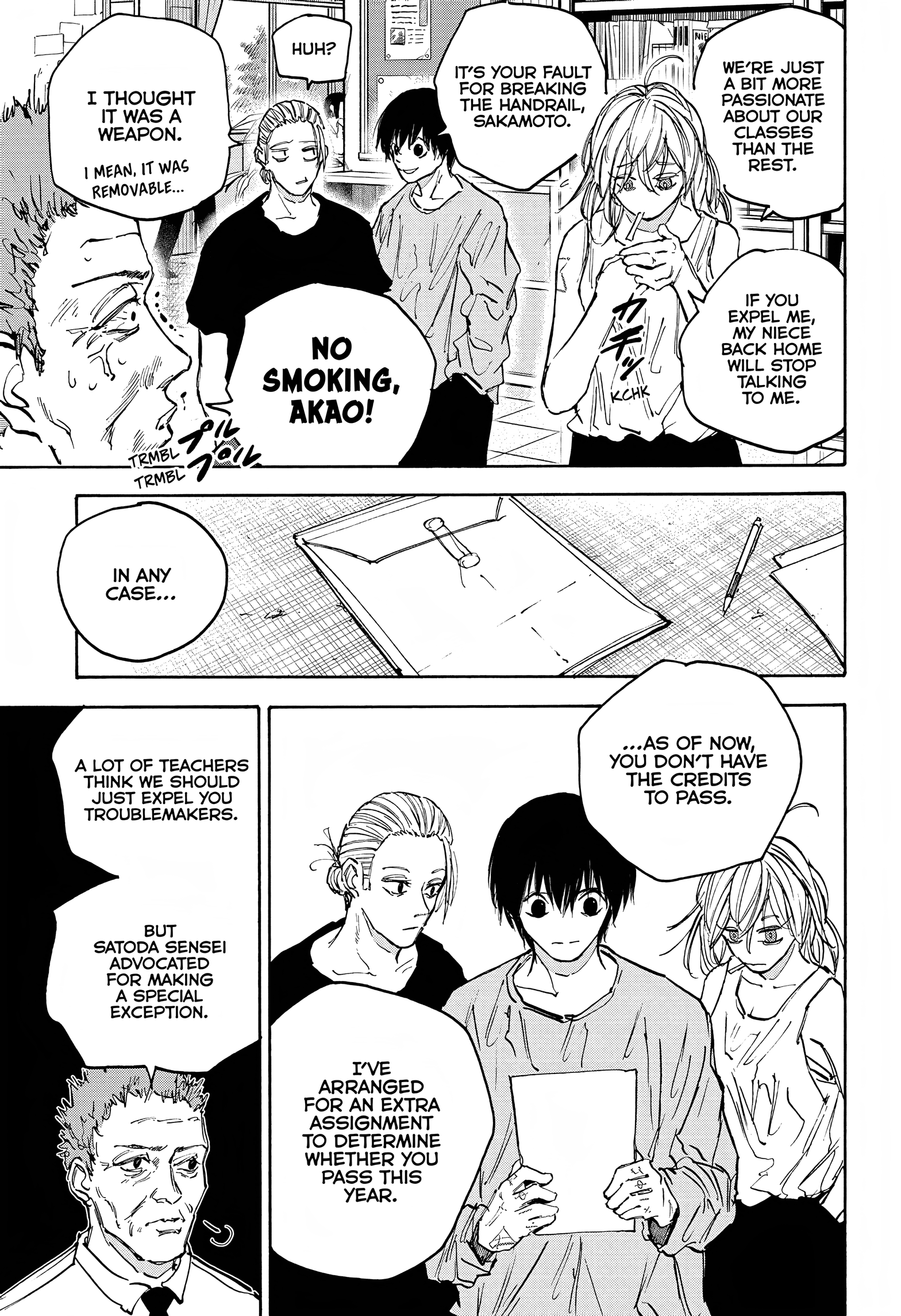 Sakamoto Days, chapter 107