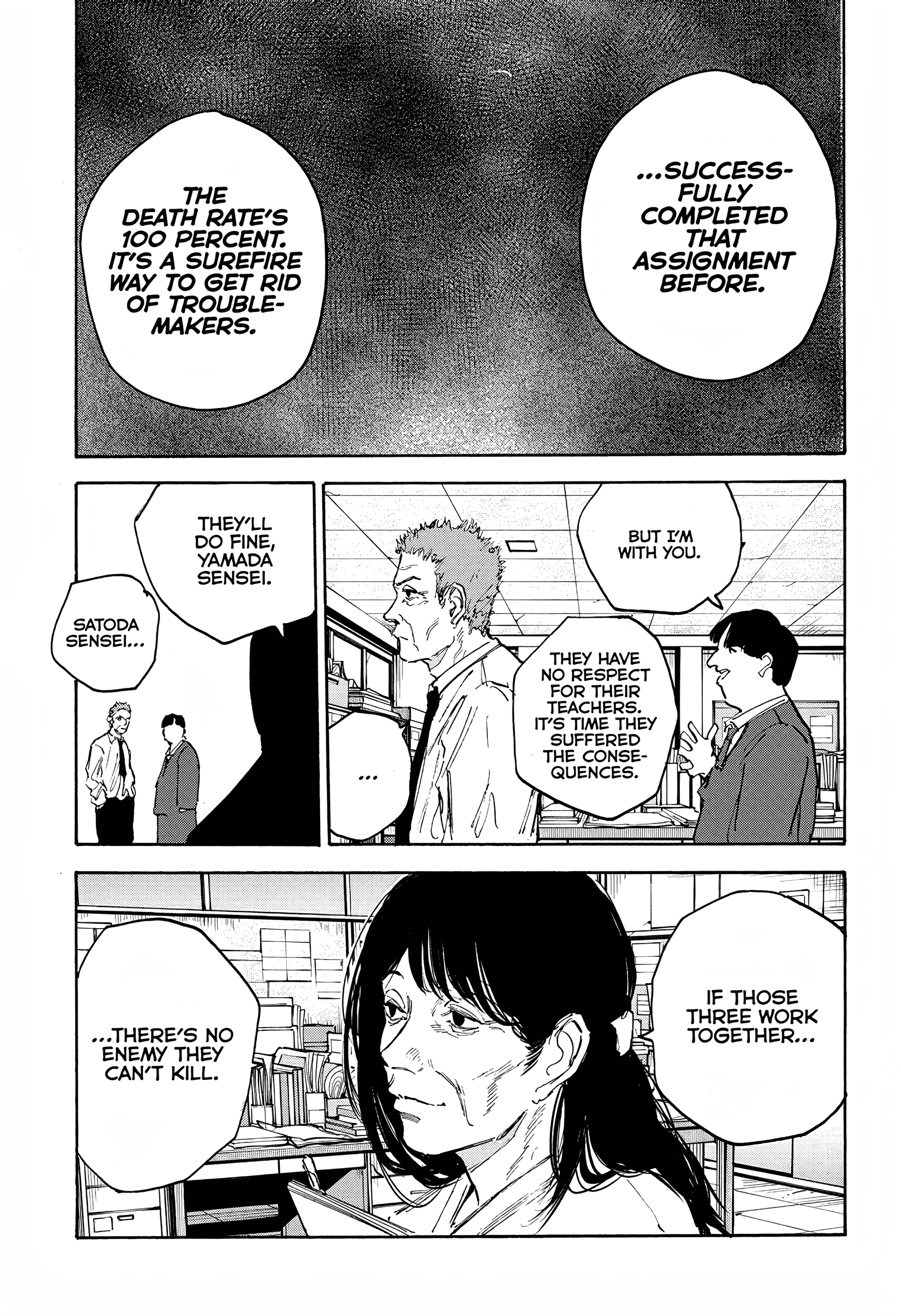 Sakamoto Days, chapter 107