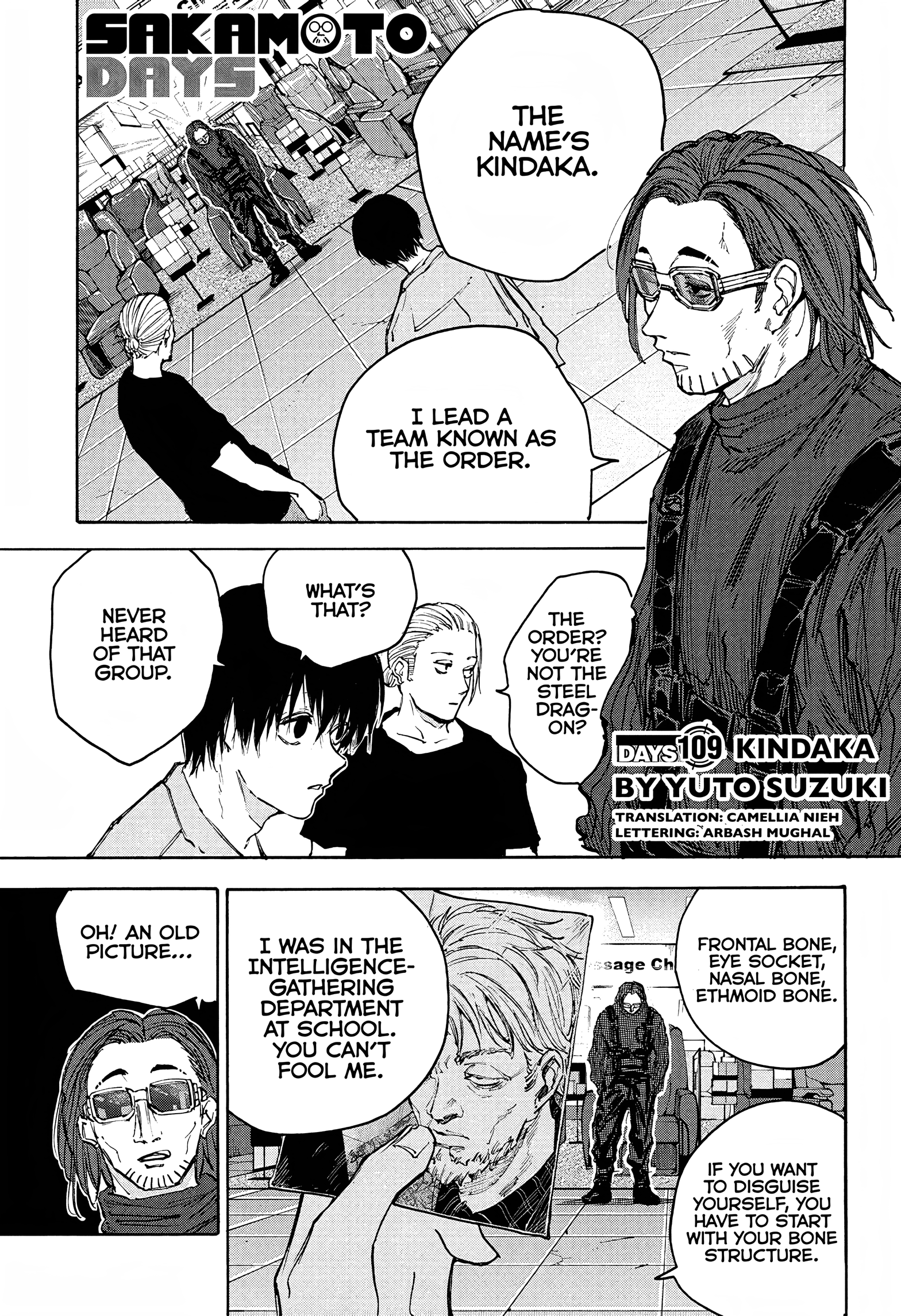 Sakamoto Days, chapter 109