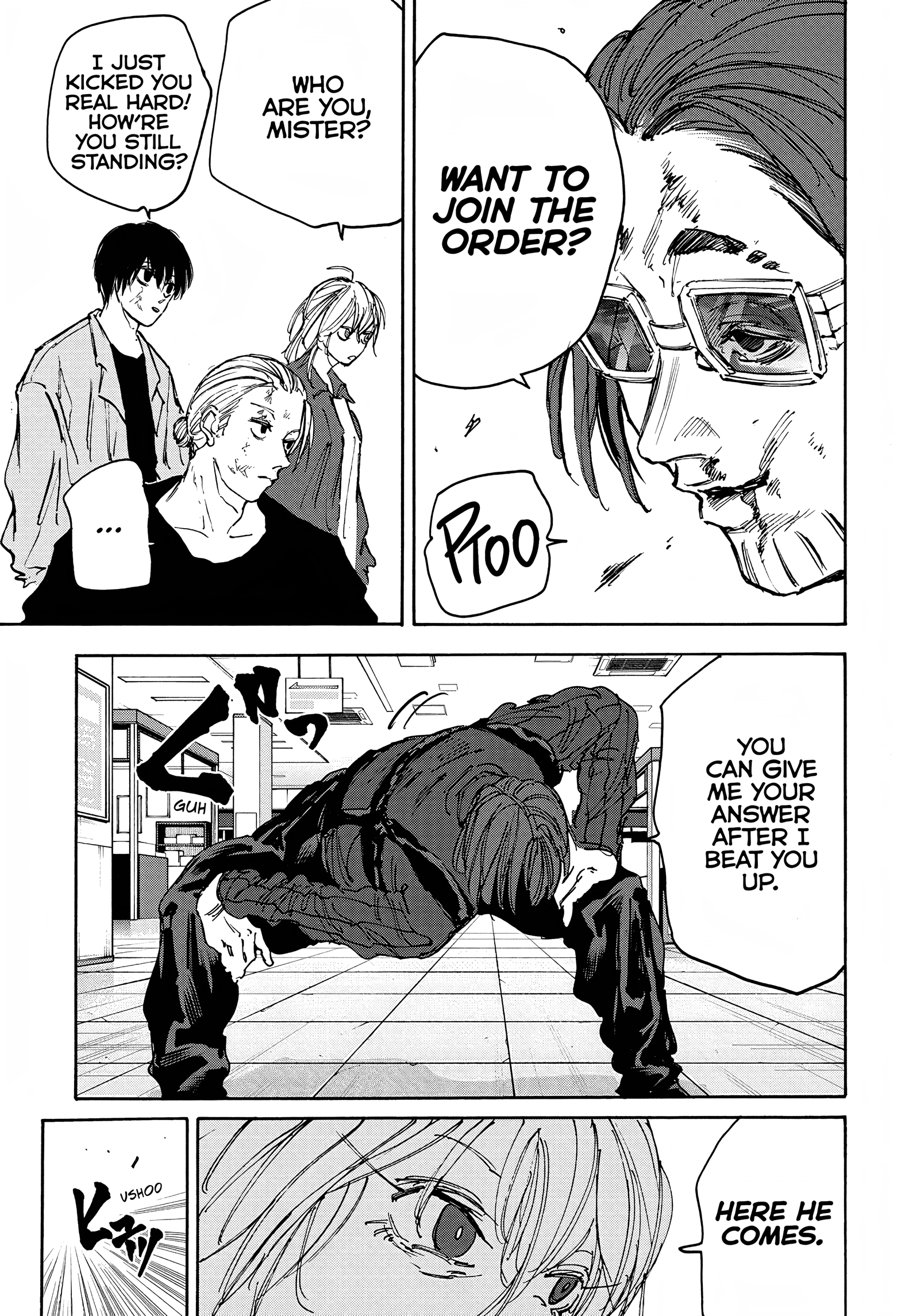 Sakamoto Days, chapter 110