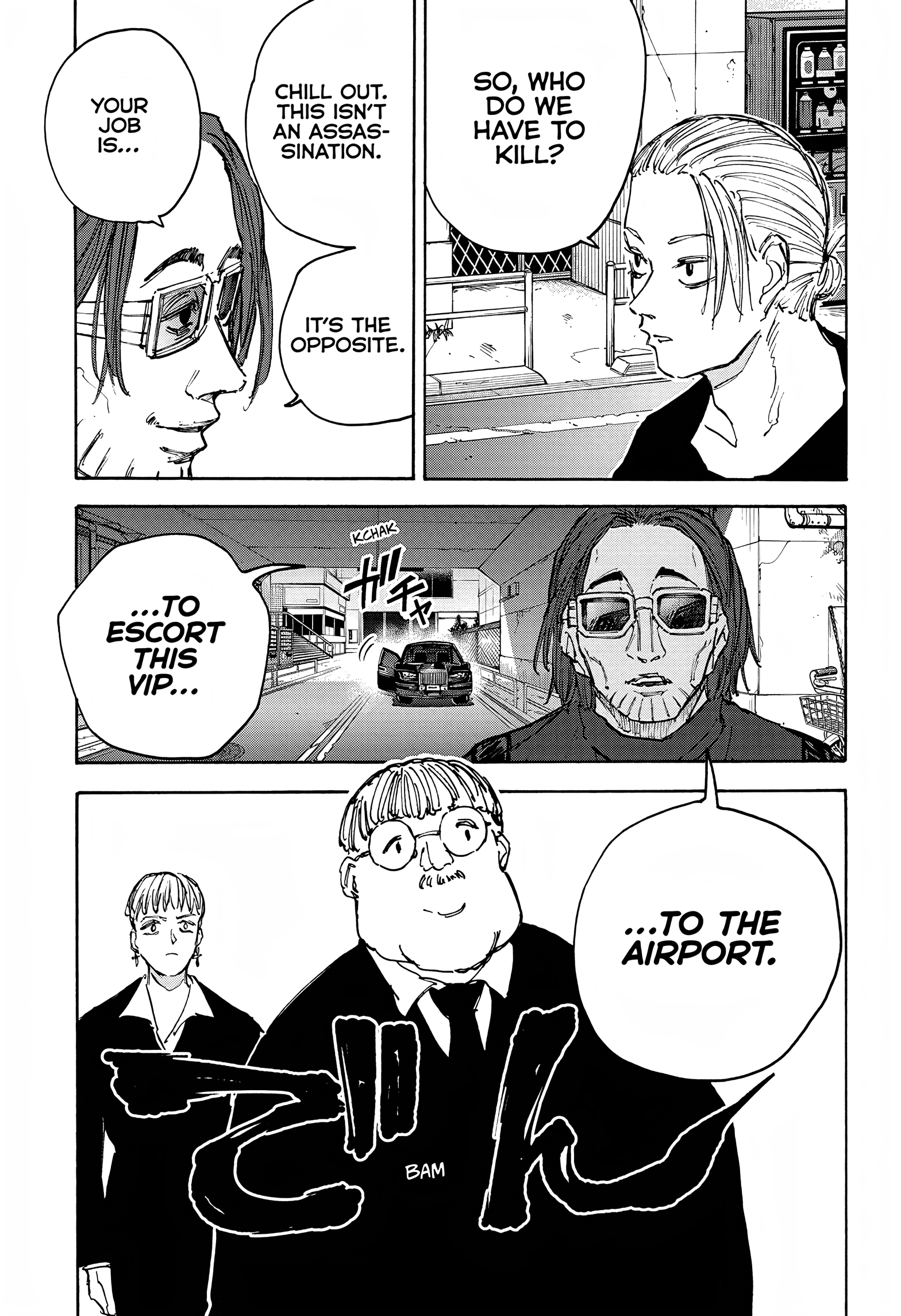 Sakamoto Days, chapter 111