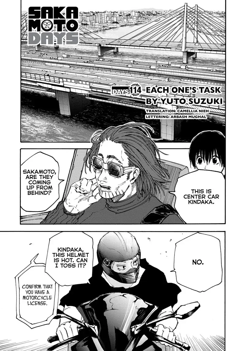 Sakamoto Days, chapter 114