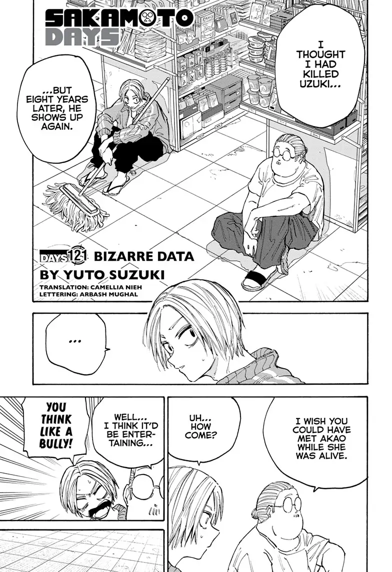 Sakamoto Days, chapter 121