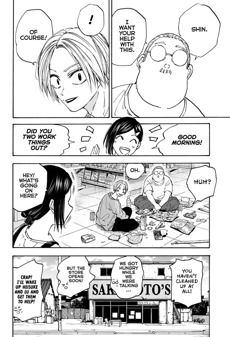 Sakamoto Days, chapter 121