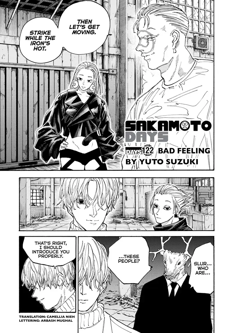 Sakamoto Days, chapter 122